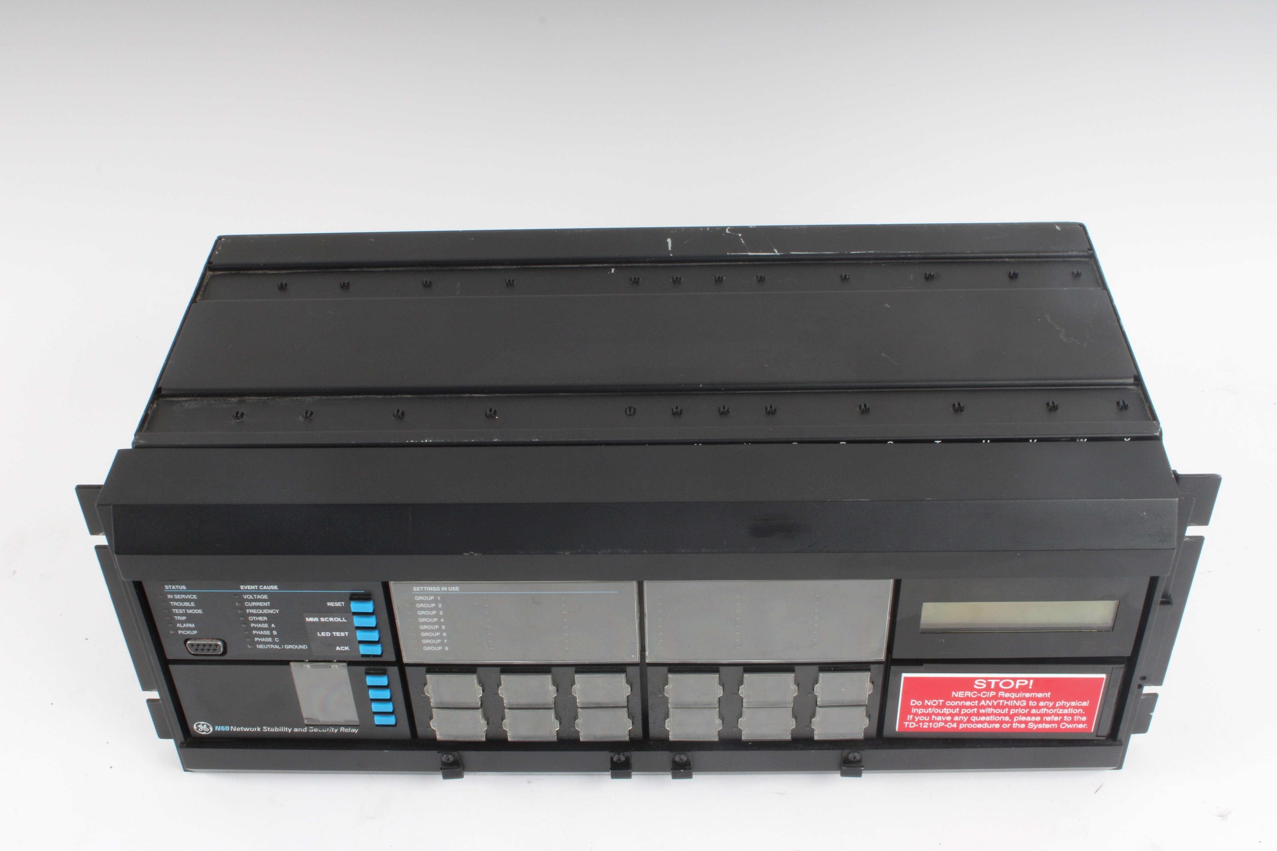 General Electric N60 Network Stability and Security Relay With Card Mo ...