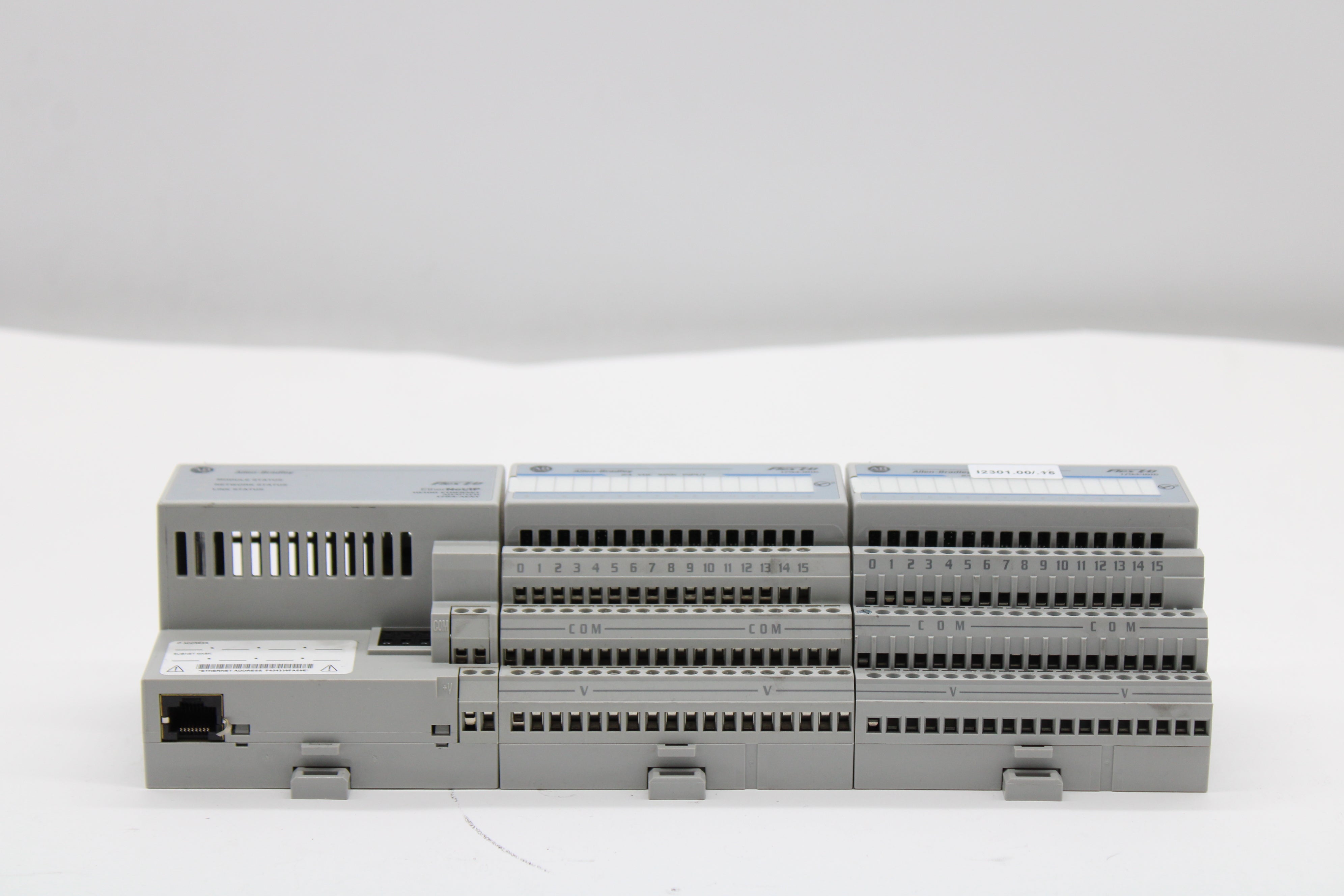 Allen-Bradley 1794-AENT Flex EtherNet/IP Adaptor W/ 2x: 1794-IB16 Disc ...