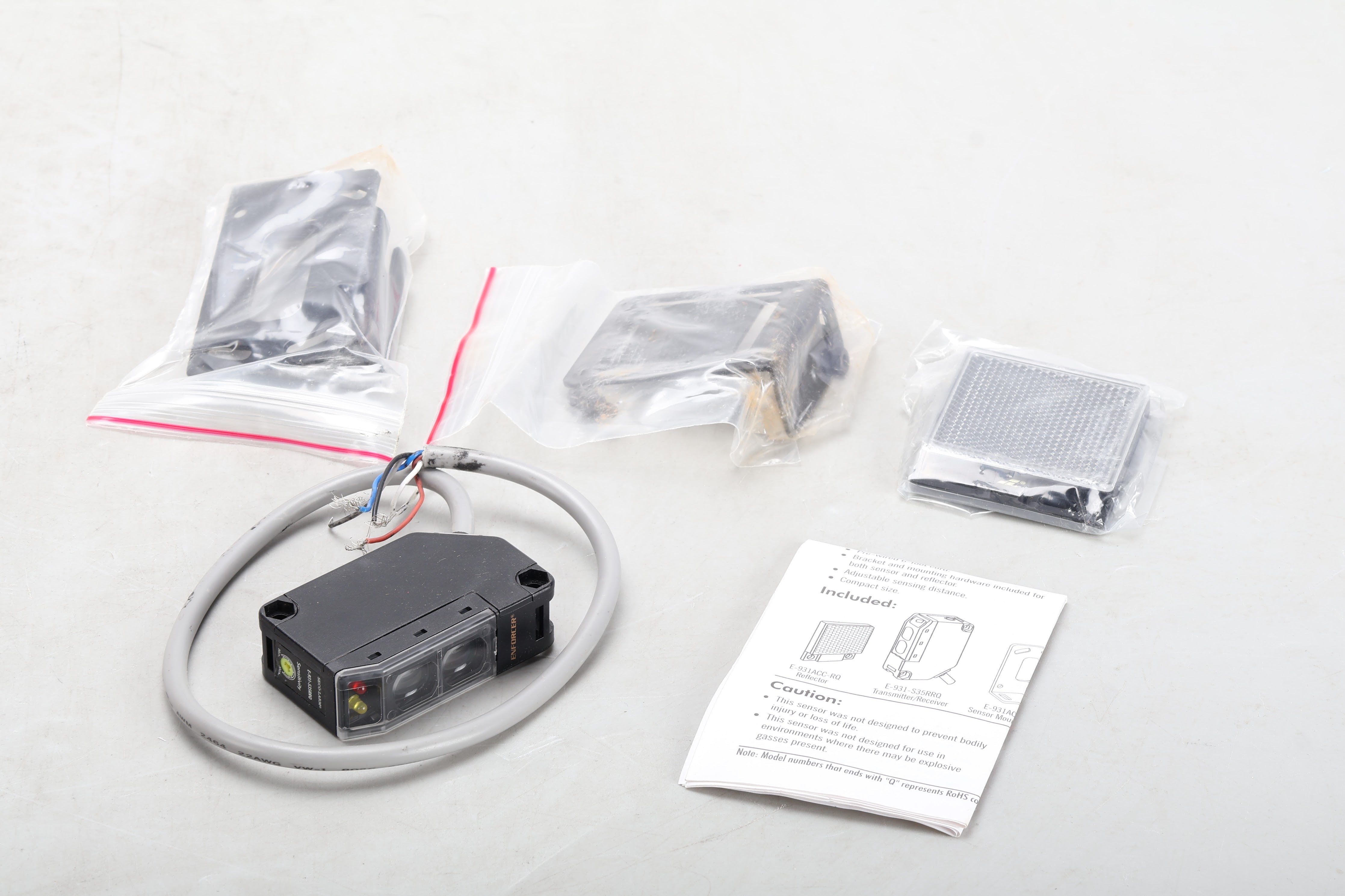 Seco-Larm E-931-S35RRQ Enforcer Photoelectric Beam Sensor With Accesso ...