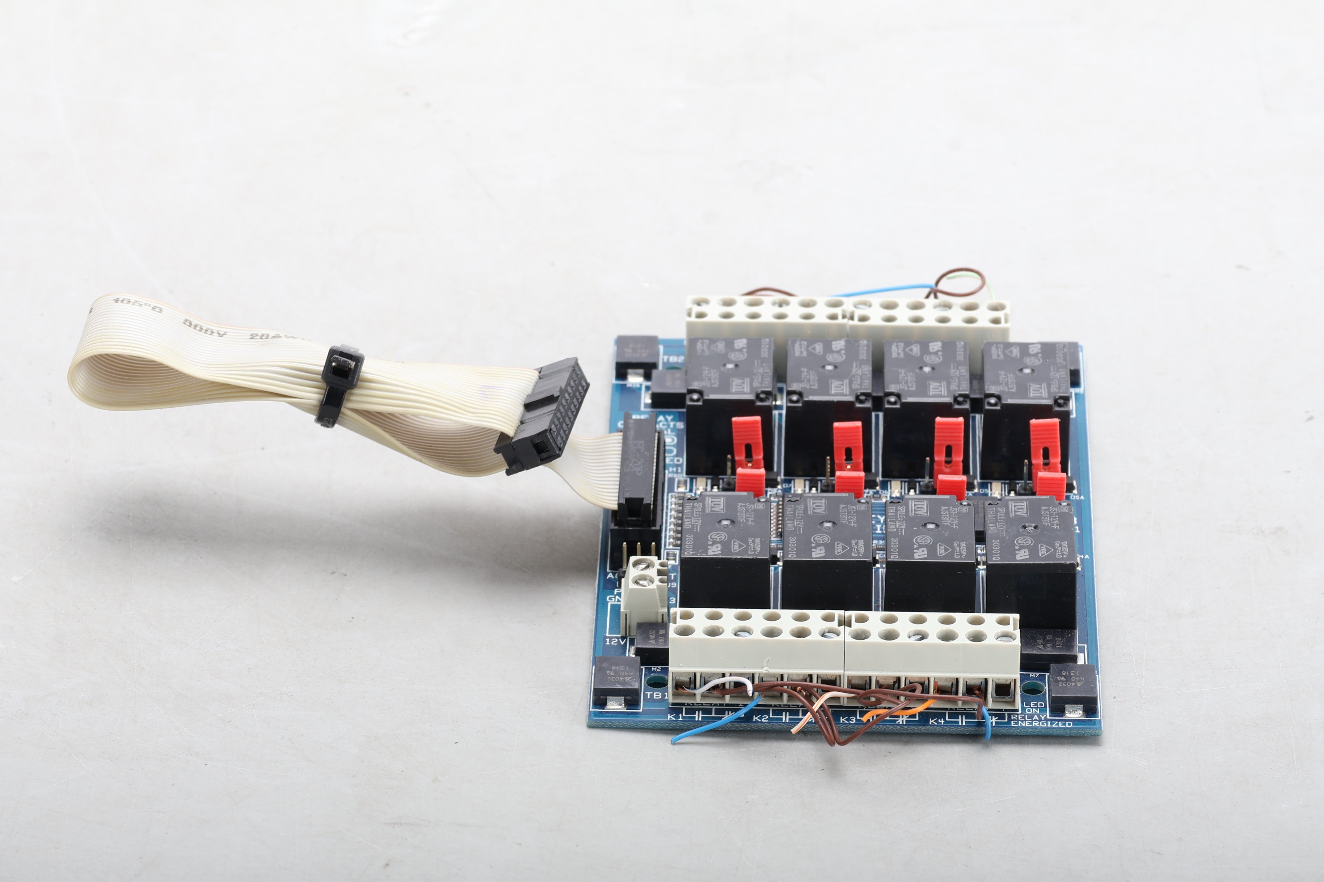 Keyscan OCB8 Relay Board PC1101 With Ribbon Cable – NTC Tech