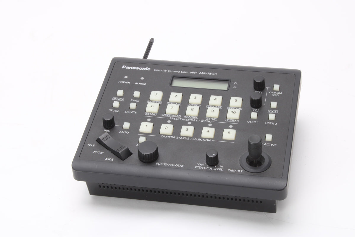 Aw Rp50n Panasonic AW-RP50N Compact Remote Camera Controller – NTC Tech