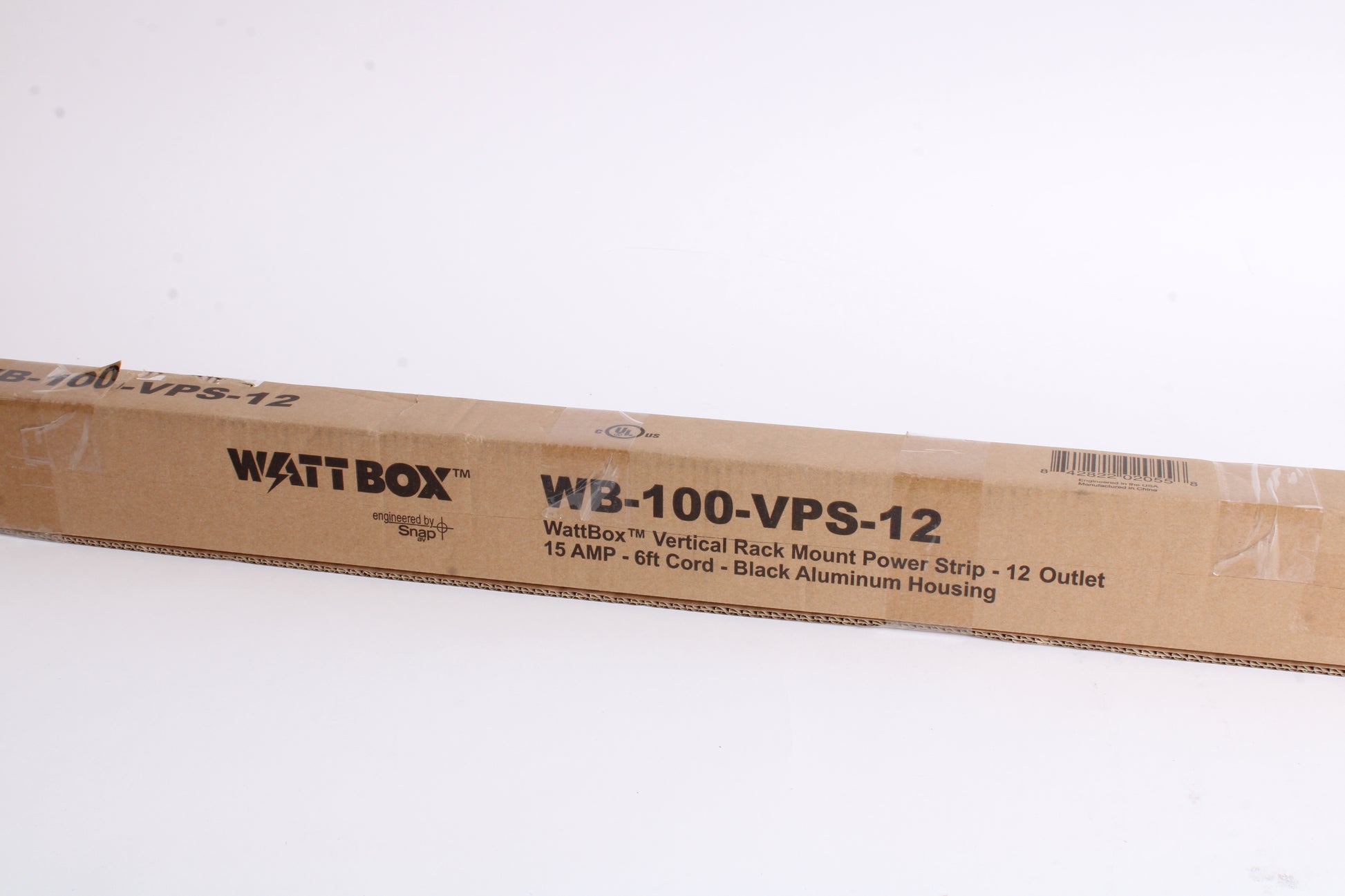 Watt Box WB-100-VPS-12 Vertical Rack Mount PowerStrip 12 Outlet 15 AMP ...