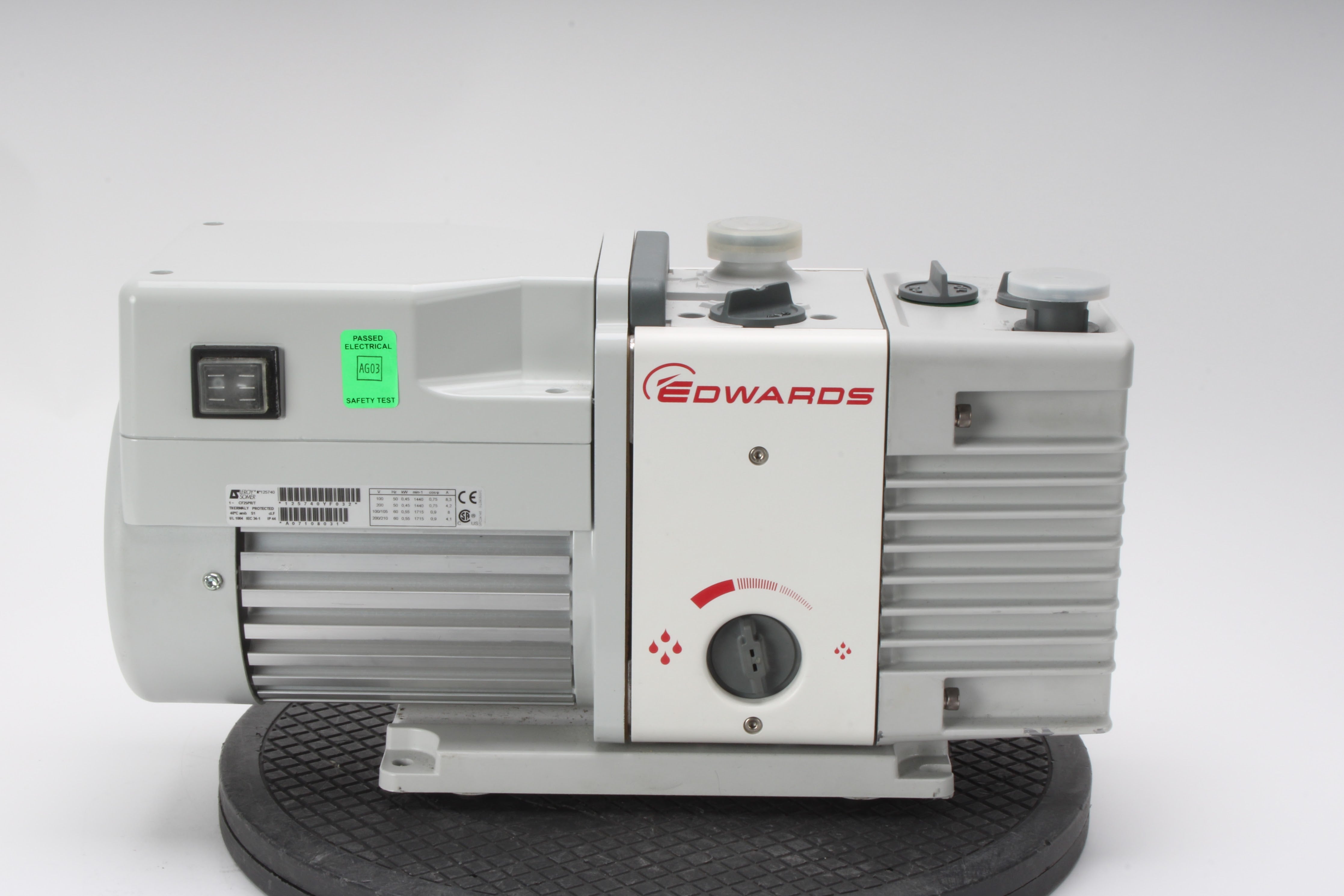 Edwards RV5 Rotary Vane Vacuum Pump A653-01-904 – NTC Tech