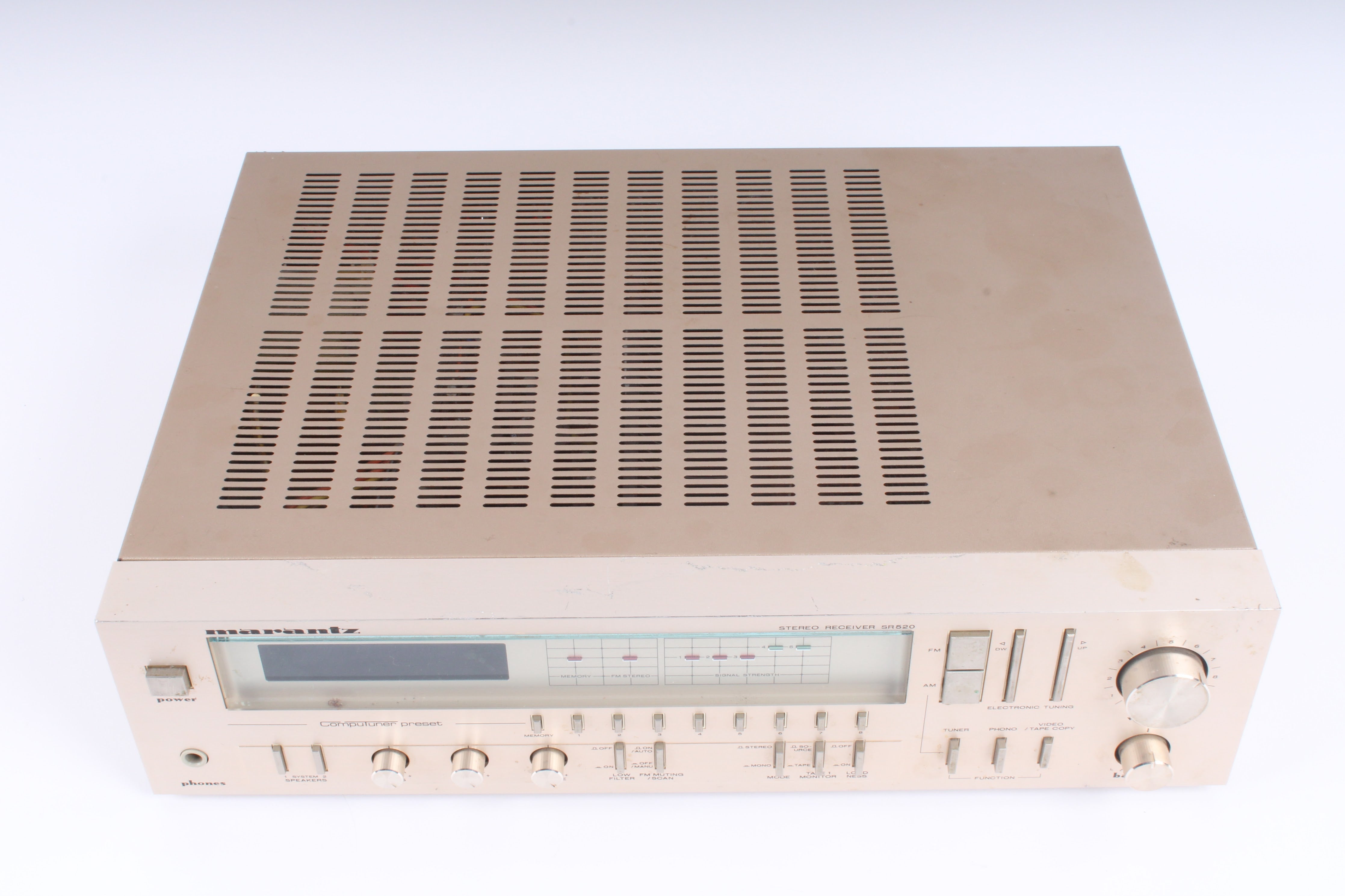 Marantz SR 520 AM/FM Stereo Receiver - Fair Condition – NTC Tech