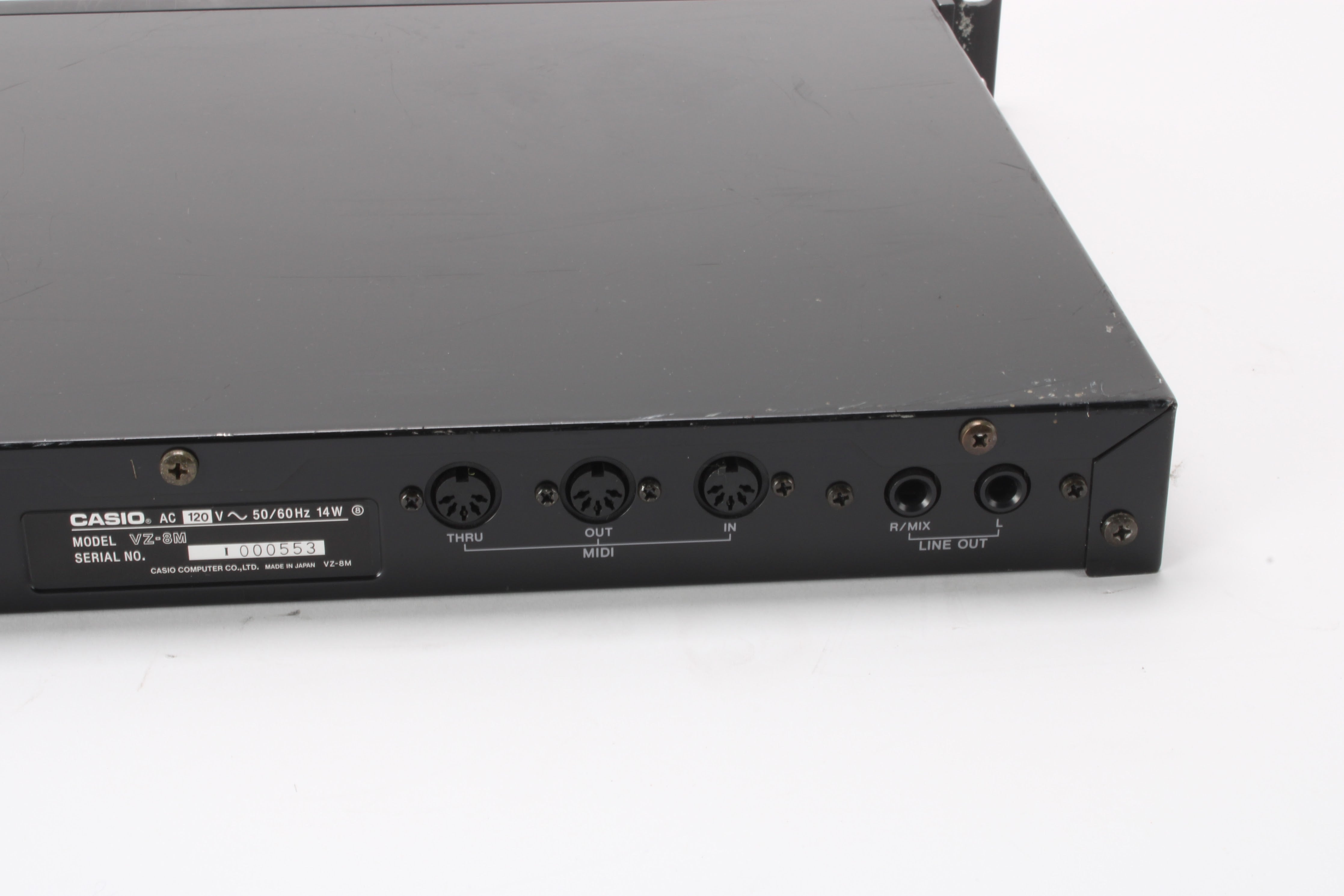 Casio VZ-8M Professional Digital Synthesizer - Fair Condition