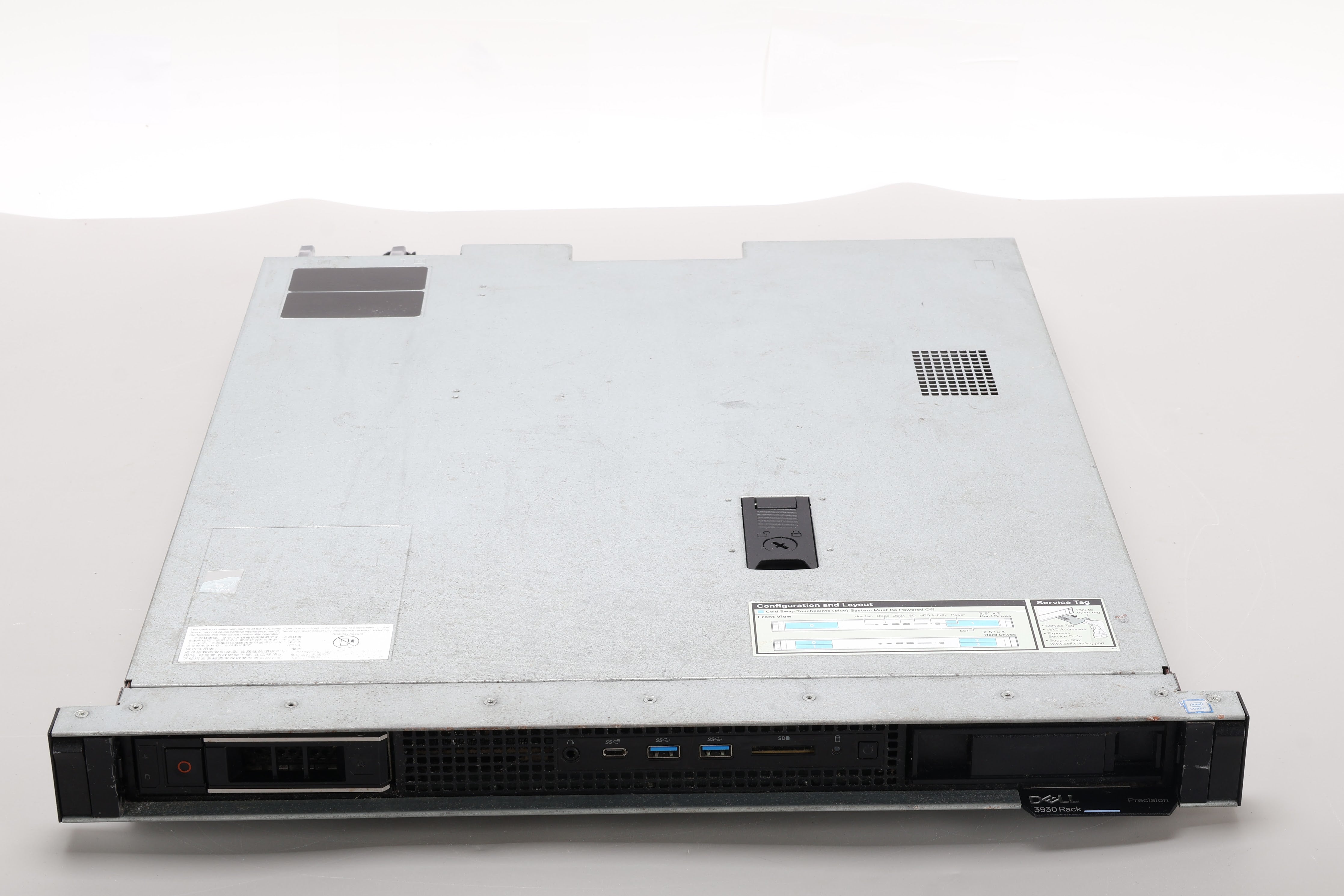 Precision Rack 3930 Dell Precision 3930 Rack Server 1x Intel i7-8700 @ 3.20GHz / 32GB PC4 ...