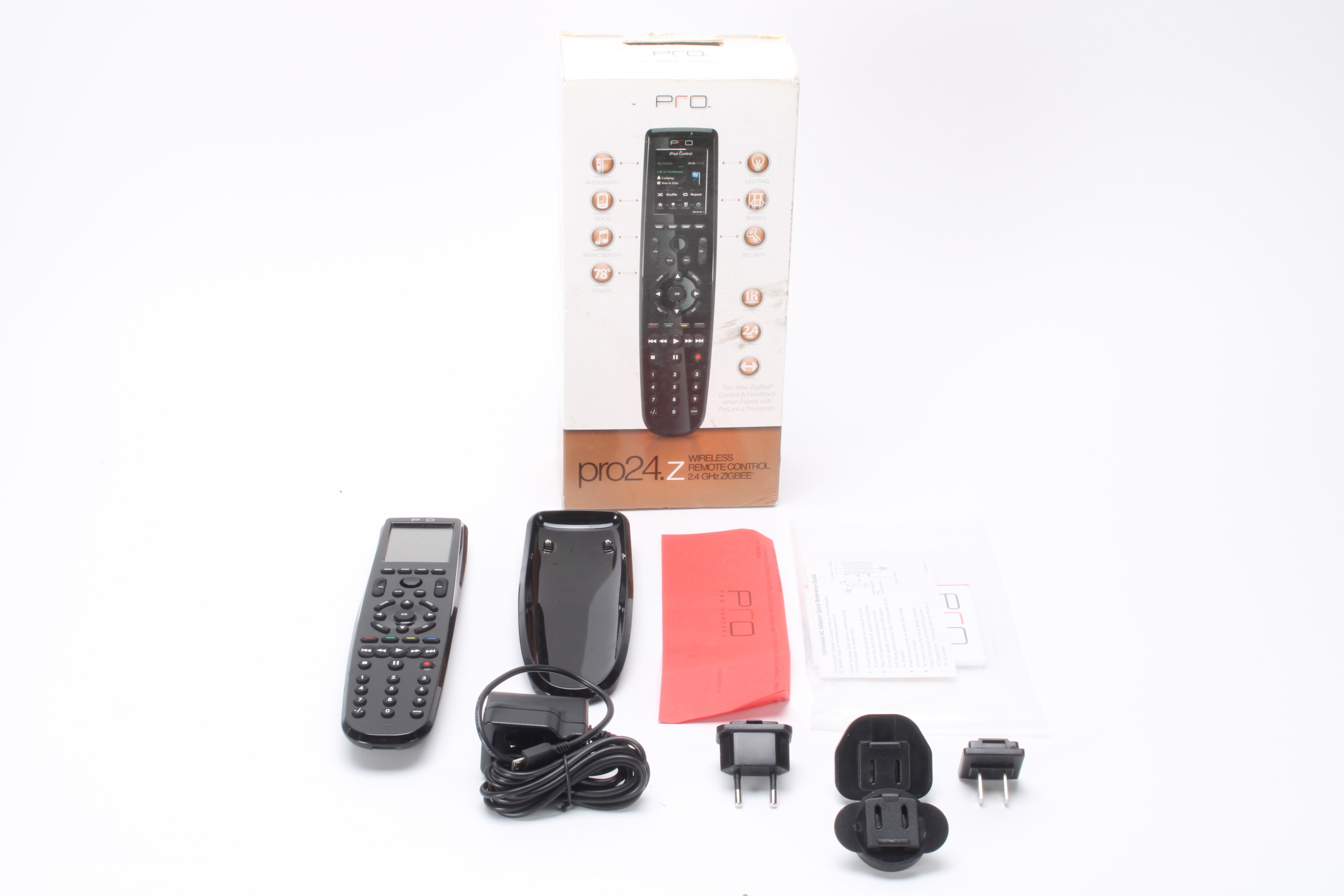 Pro Control Pro24.r Plus Remote With Charging Dock and Accessories ...