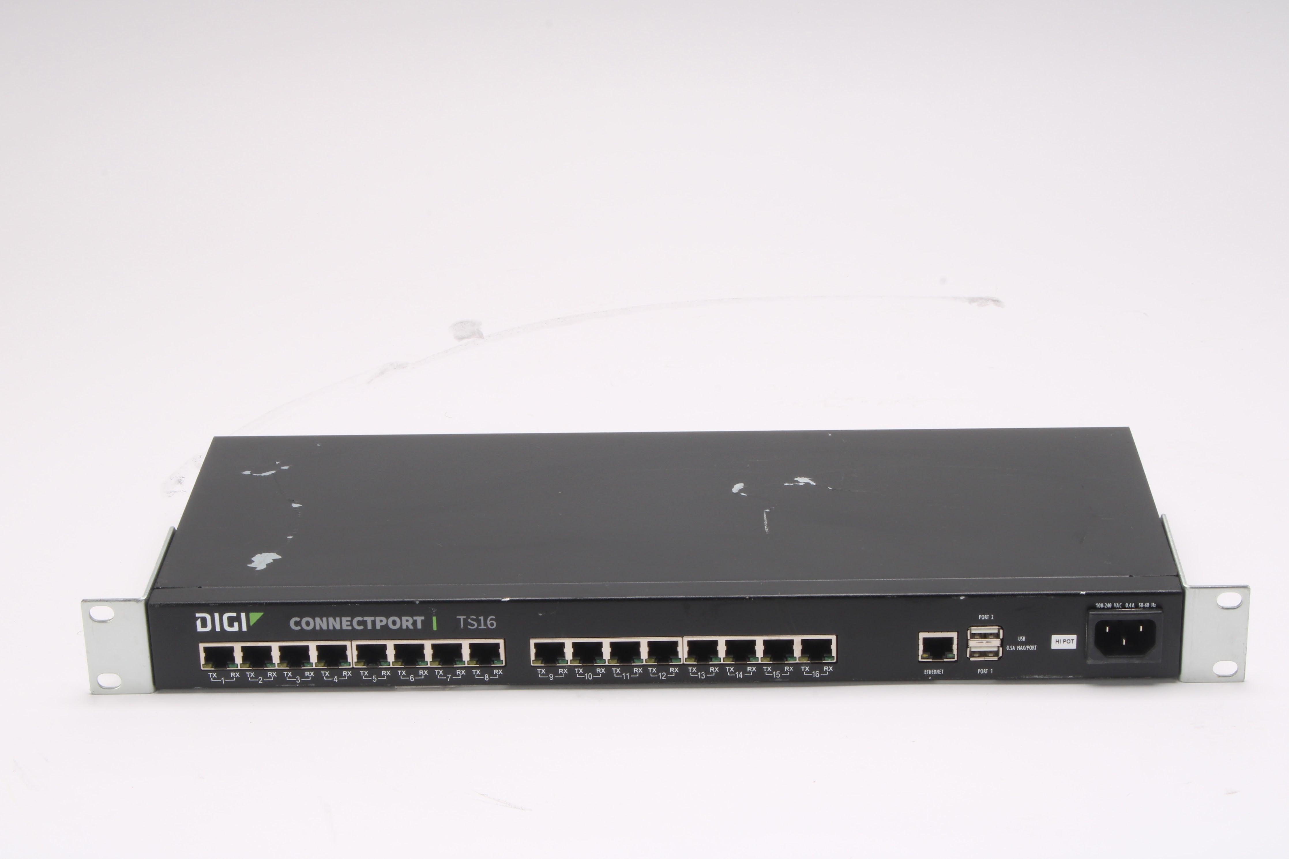 Digi ConnectPort TS 16 Terminal Serial Server With Rack Ears – NTC Tech