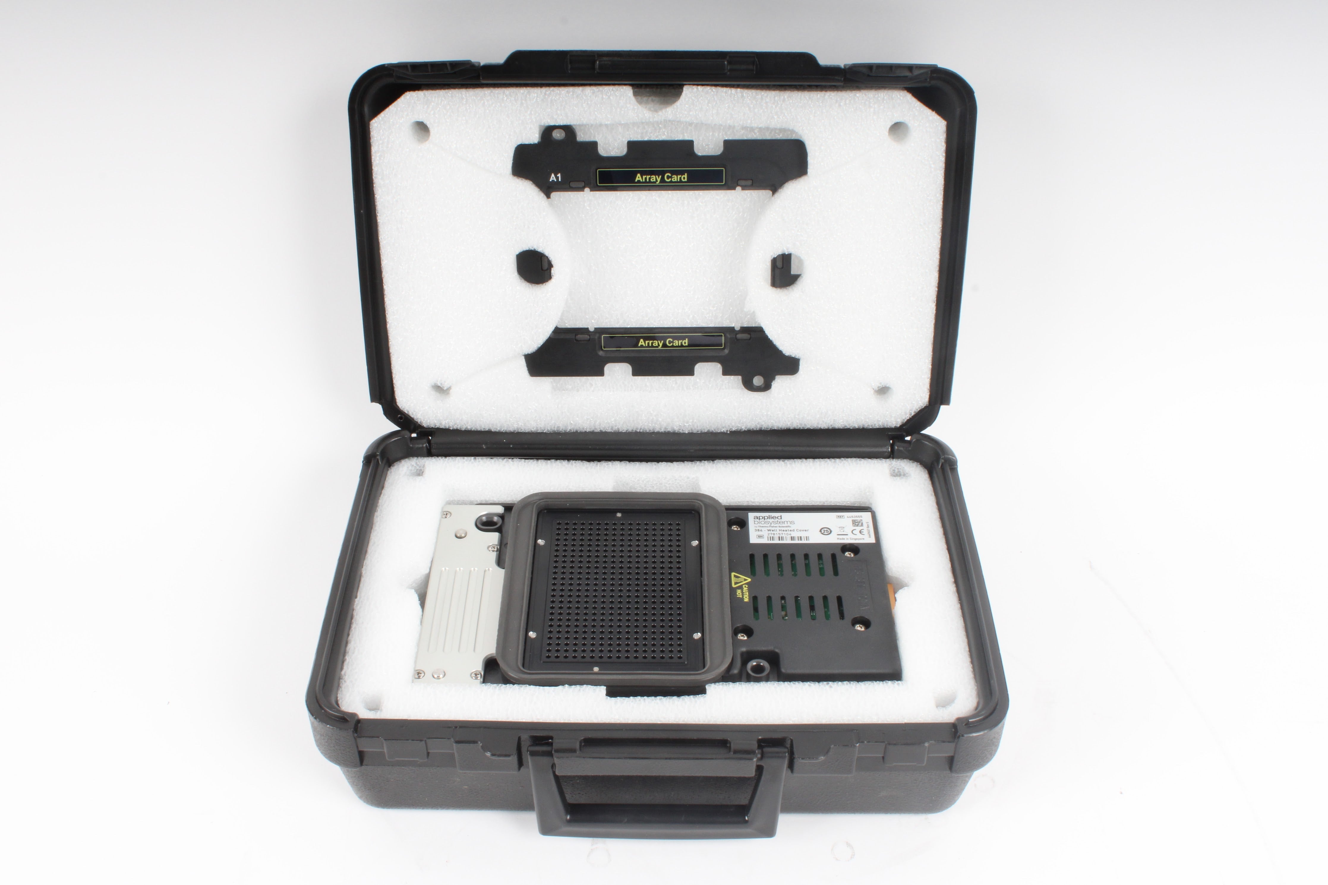 Applied Biosystems 384 Well Heated Reaction Cover With Array Card – NTC ...