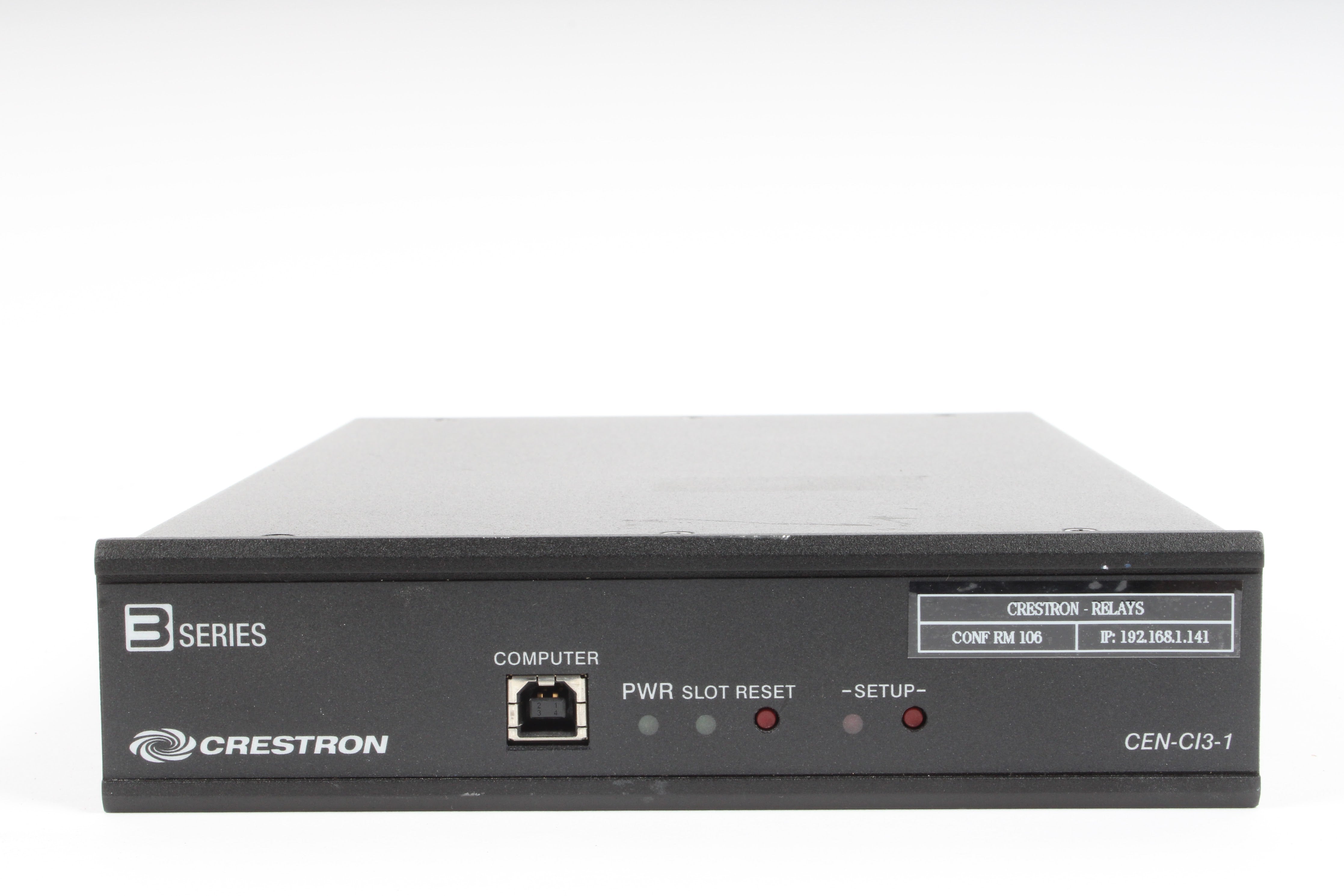 Crestron CEN-CI3-1 POE 3-Series Card Interface 6505372 W/ C3RY-8