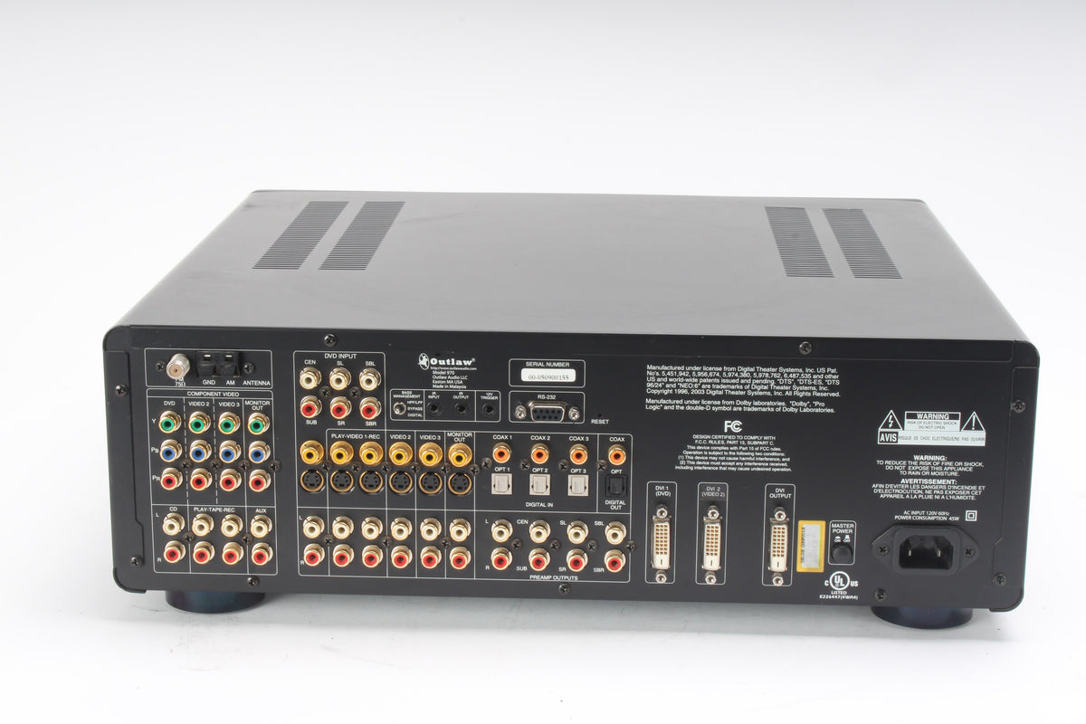 Outlaw Audio 970 7.1-Channel Preamplifier / Processor – NTC Tech