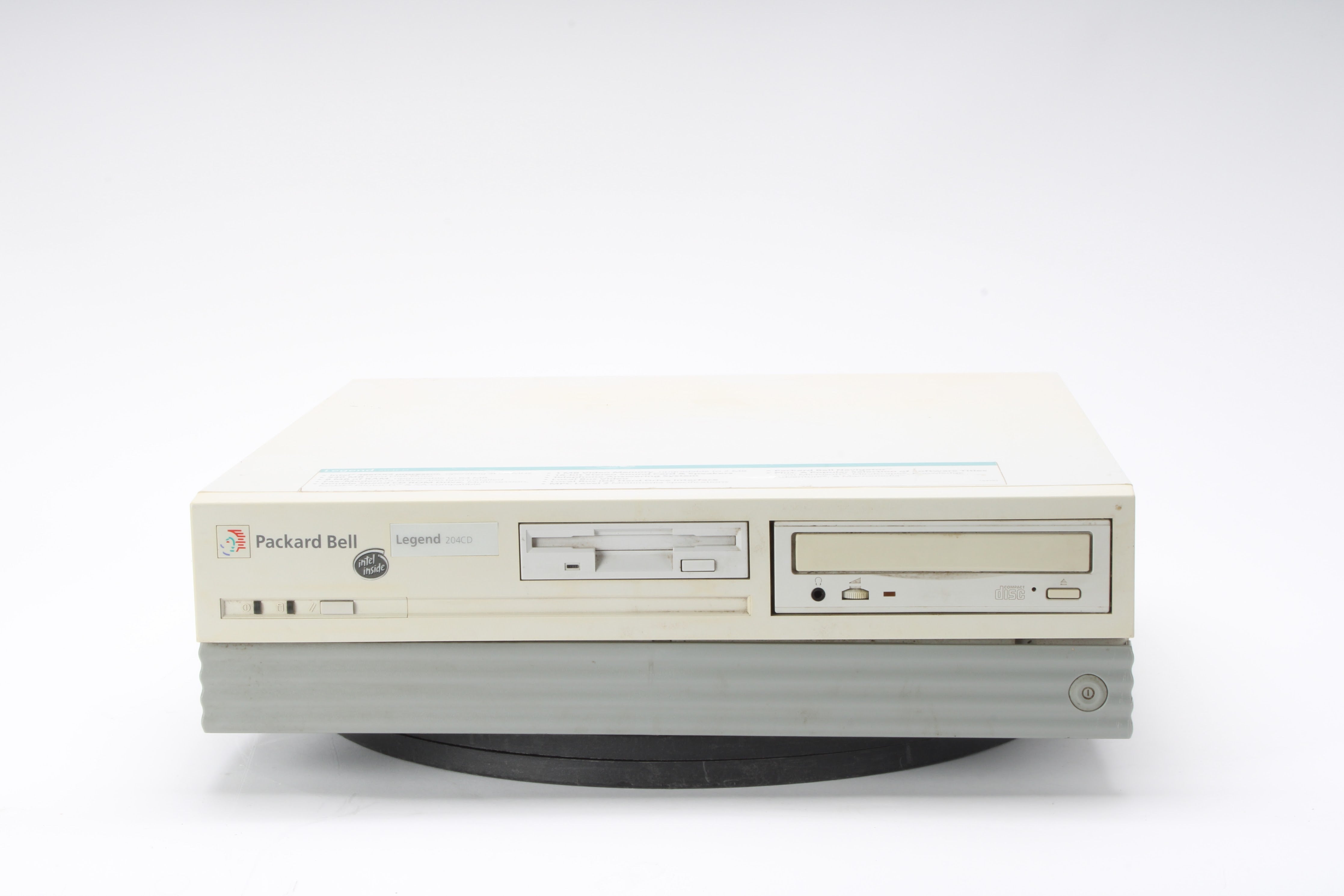 Packard Bell Legend 204CD PC w/ 486DX2 CPU @ 66 MHz / 8MB Ram 890451 ...