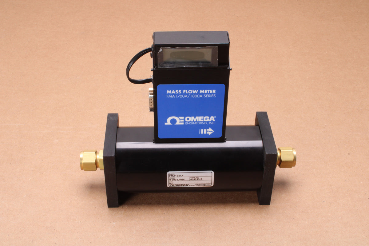 Omega Engineering Mass Flow Meter FMA1833A Gas Thermal Gas Flow Meter ...