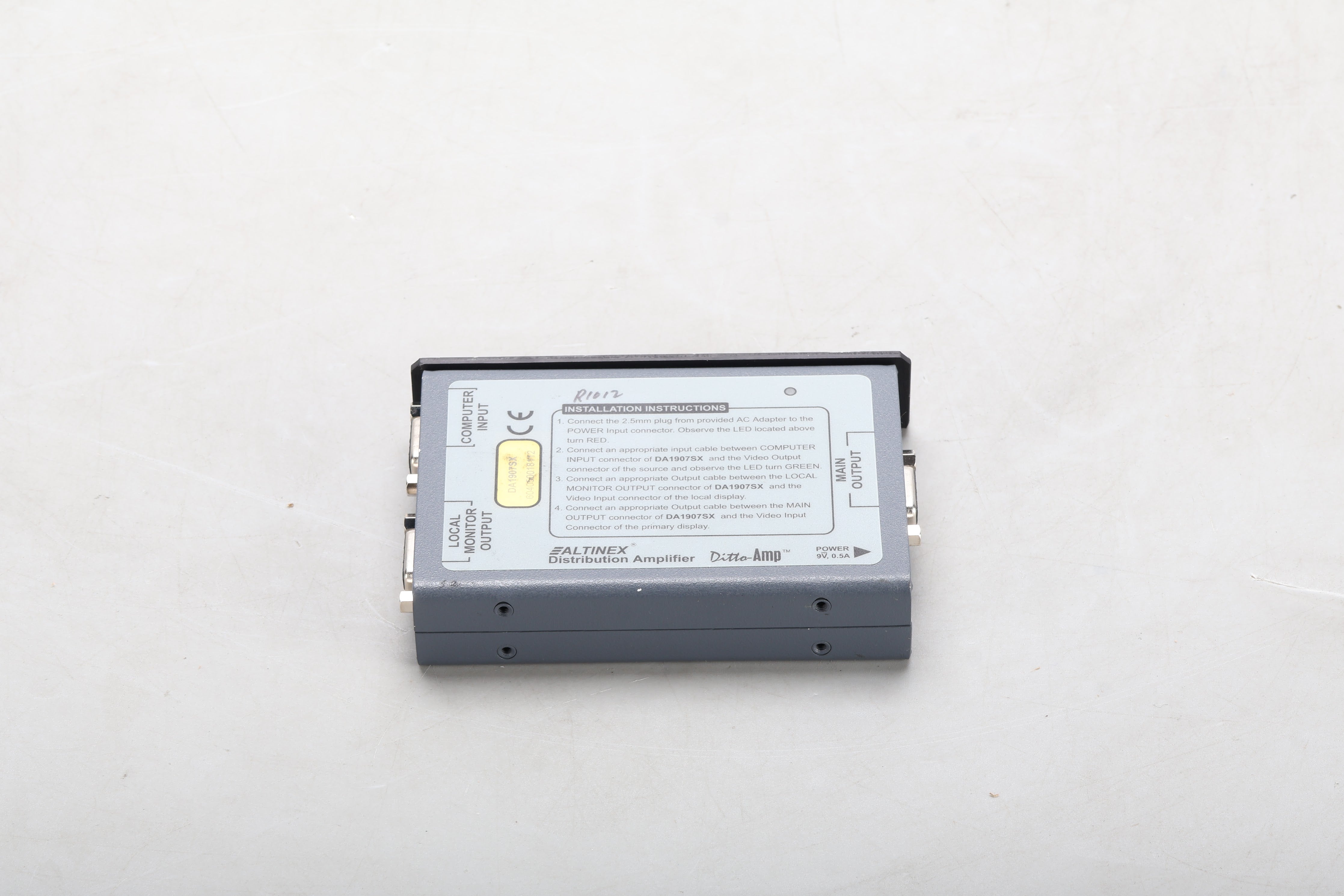 Altinex DA1907SX Ditto Amp Distribution Amplifier With Mounting Bracke ...