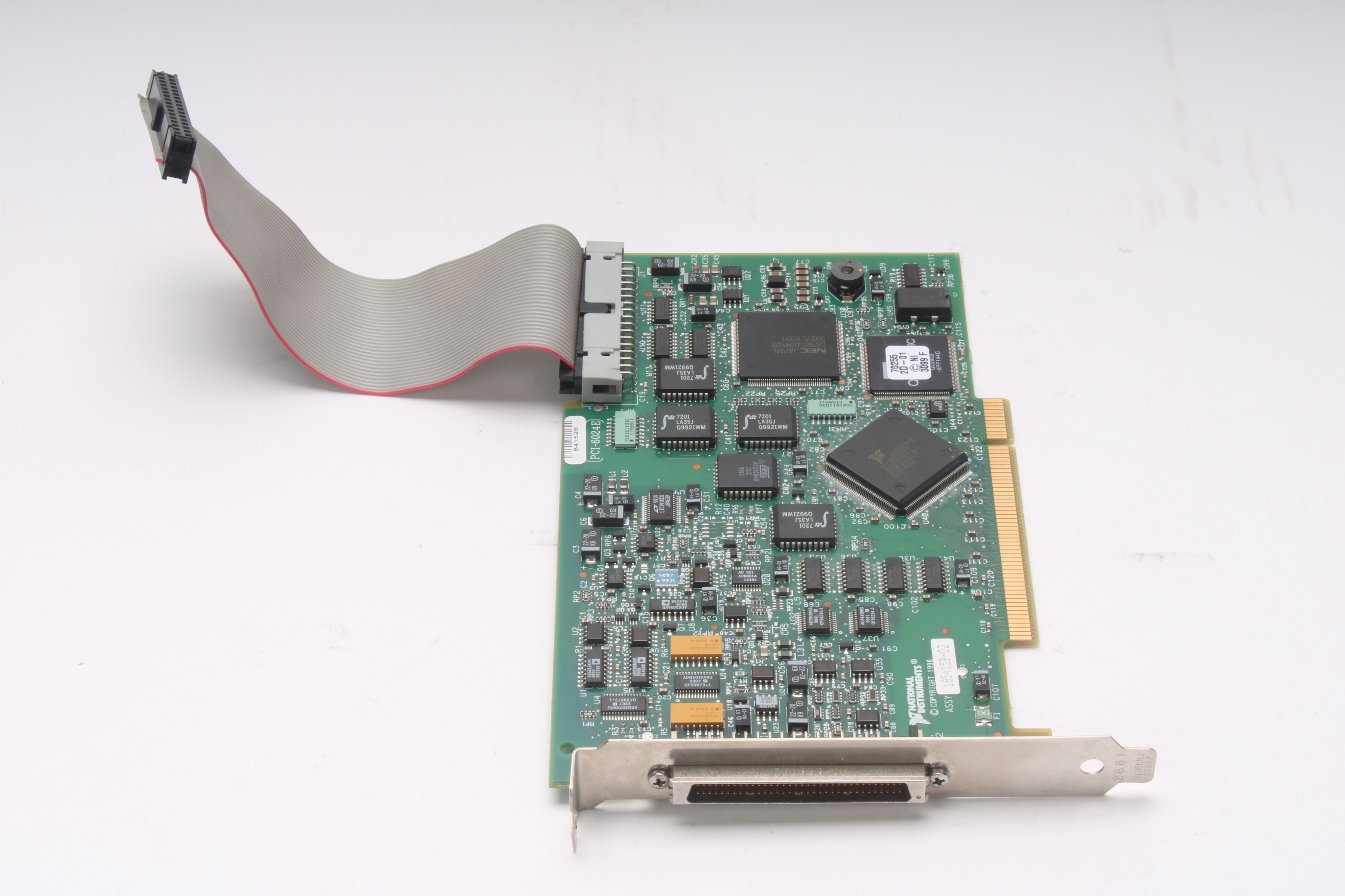 Ni Daq Rack National Instruments 185415B-02 PCI-6024E NI DAQ Data Acquistion Card ...