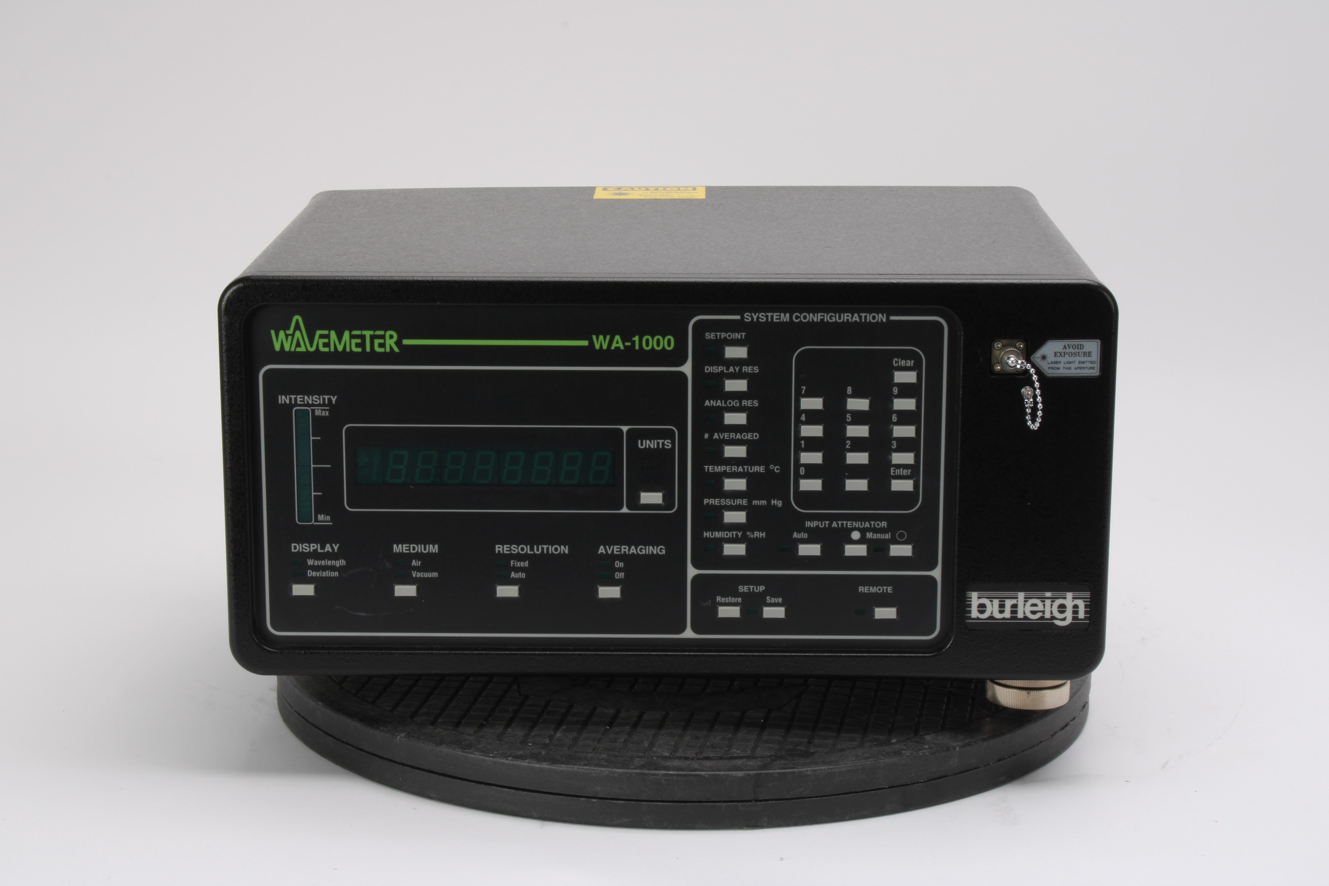 Wavemeter Device Burleigh WA-1000 Wavemeter Optical Wavelength Meter - AS IS – NTC Tech