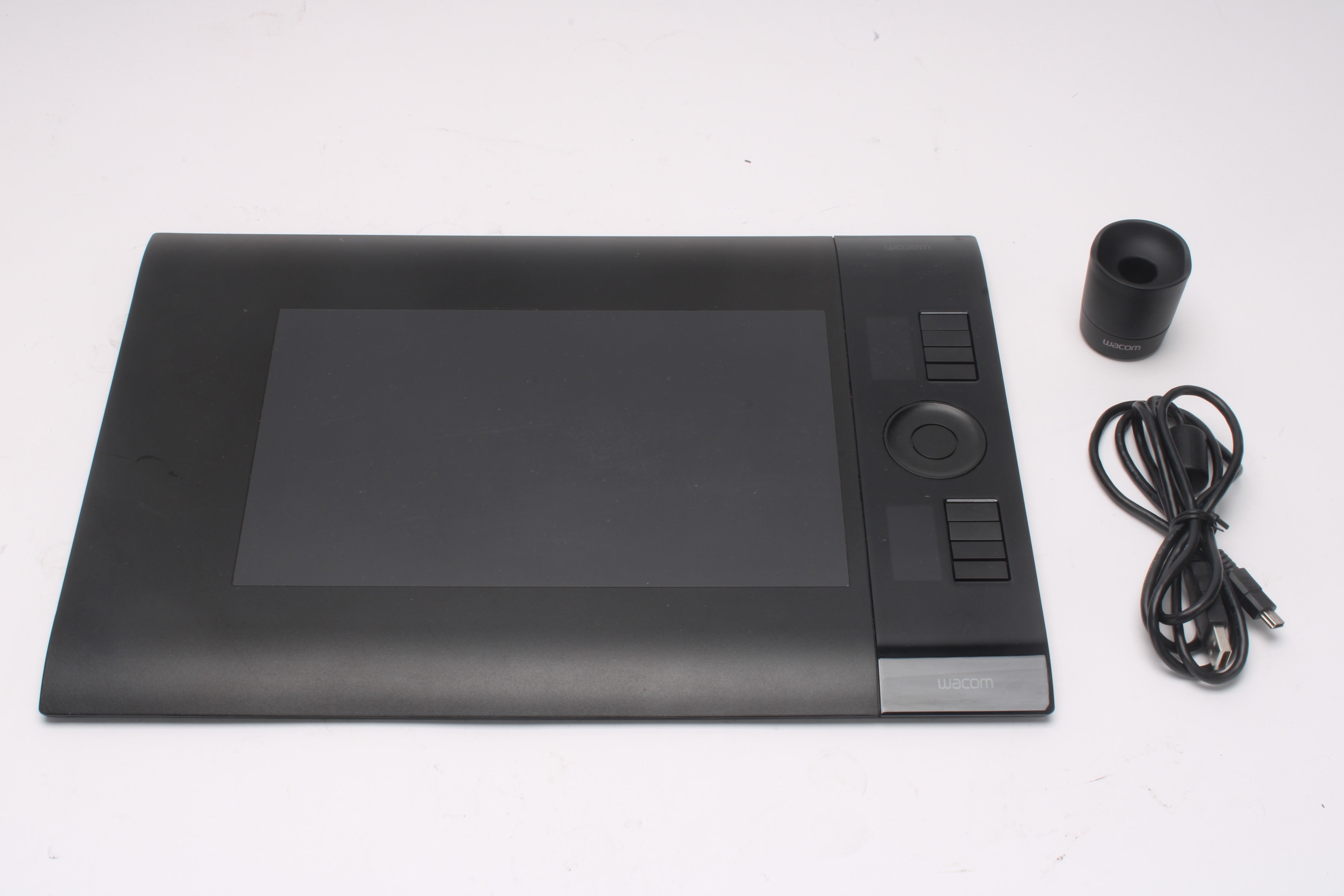 Ptk Graphics Wacom Intuos 4 PTK-640 Graphic Tablet With Pen Stand, 8x Tips, and USB ...