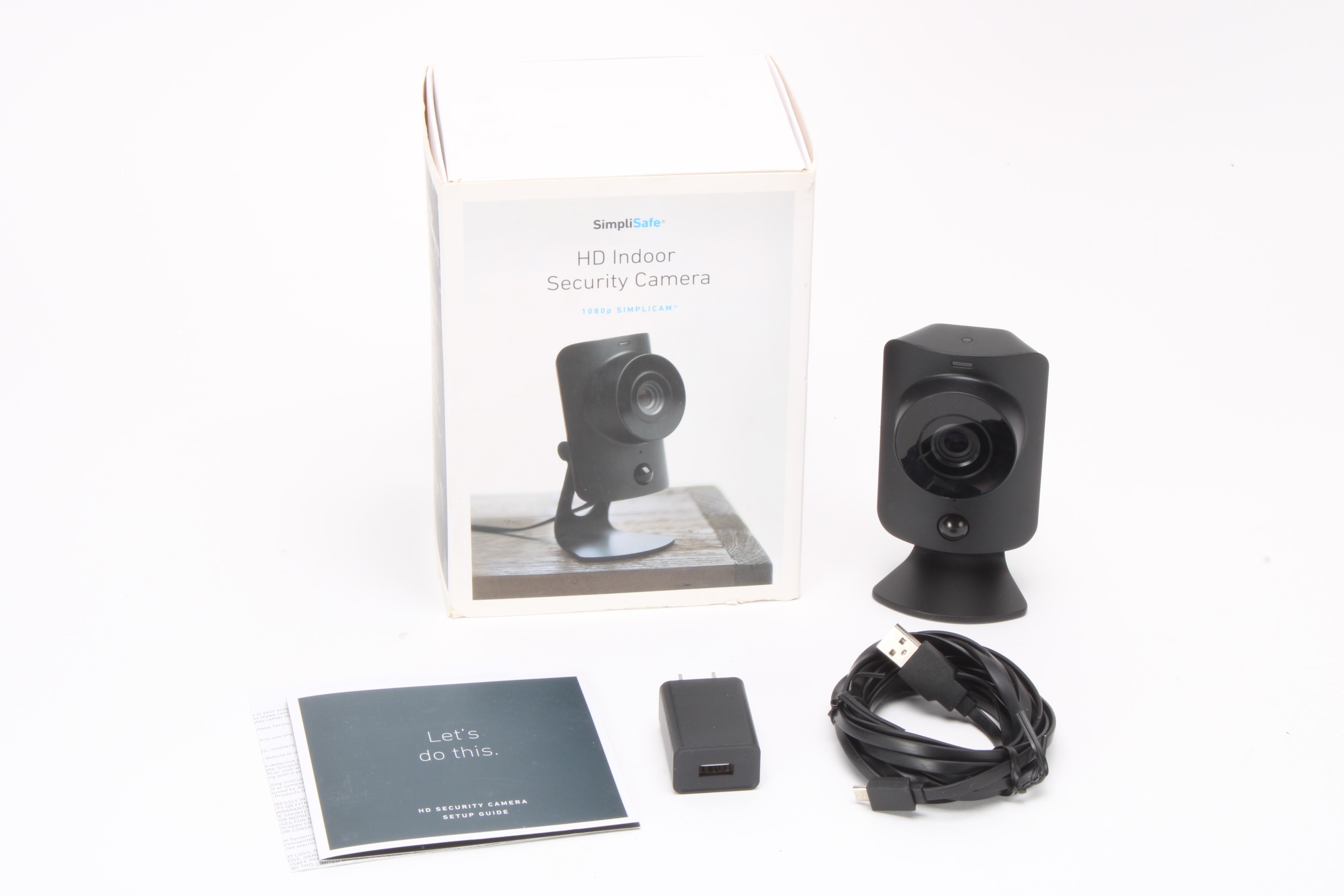 Customer Reviews: SimpliSafe SimpliCam Wired Indoor 1080p HD Security Camera bla Customer Reviews: SimpliSafe SimpliCam Wired Indoor 1080p HD Security Camera bla