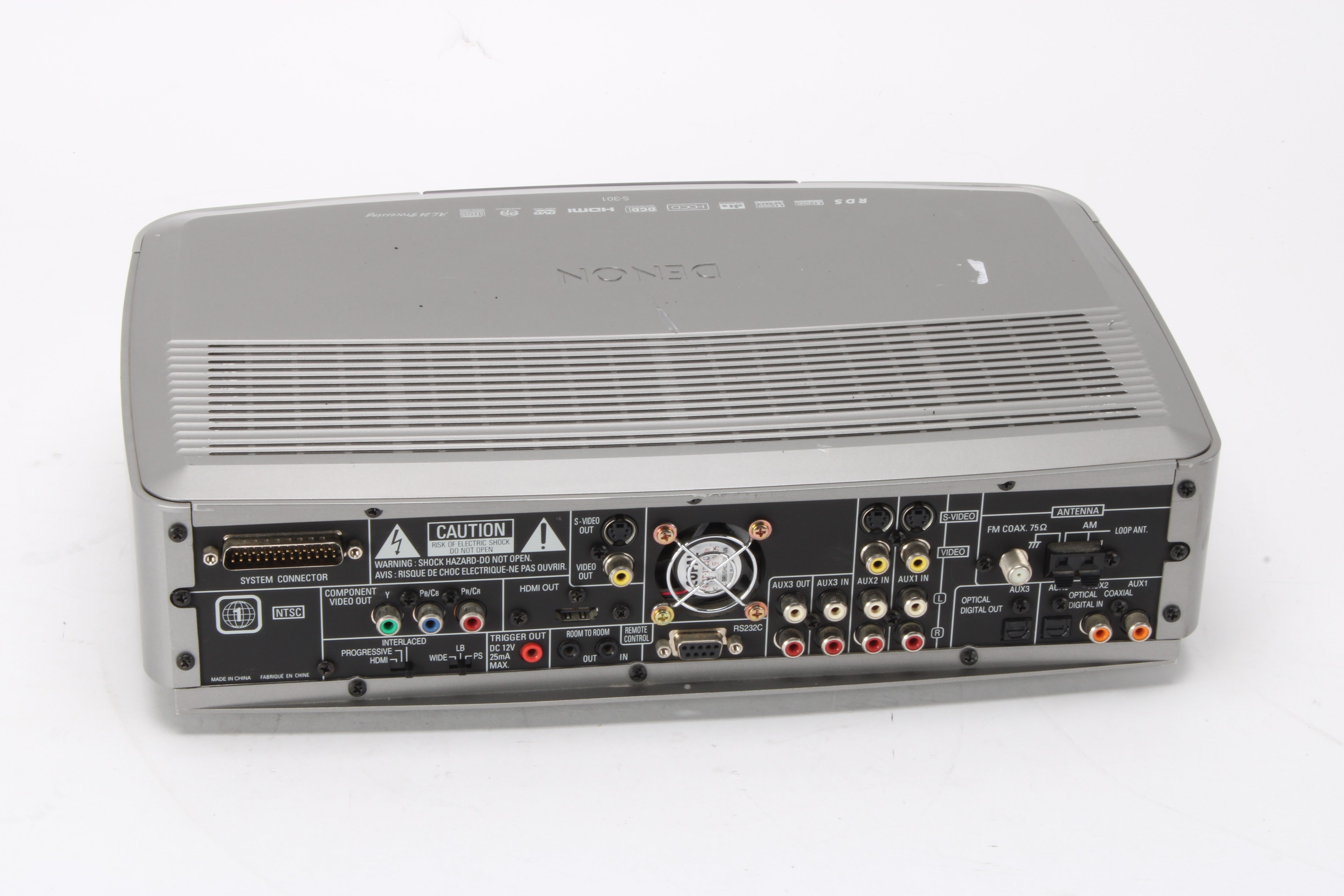 DENON S-301 オーディオシステム Denon S-301 DVD entertainment system with near-high-definition DVD