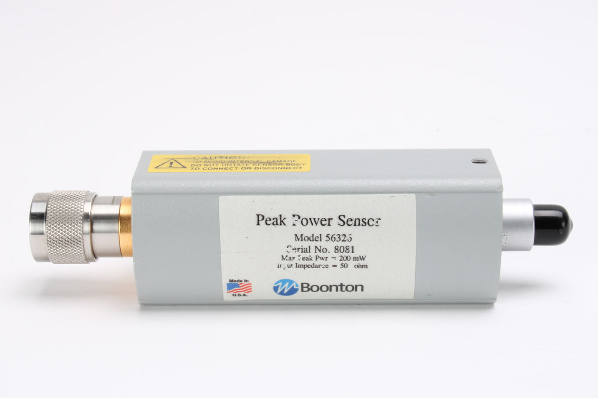 Boonton 56326 Peak Power Sensor 0.5 - 26.5GHz – NTC Tech