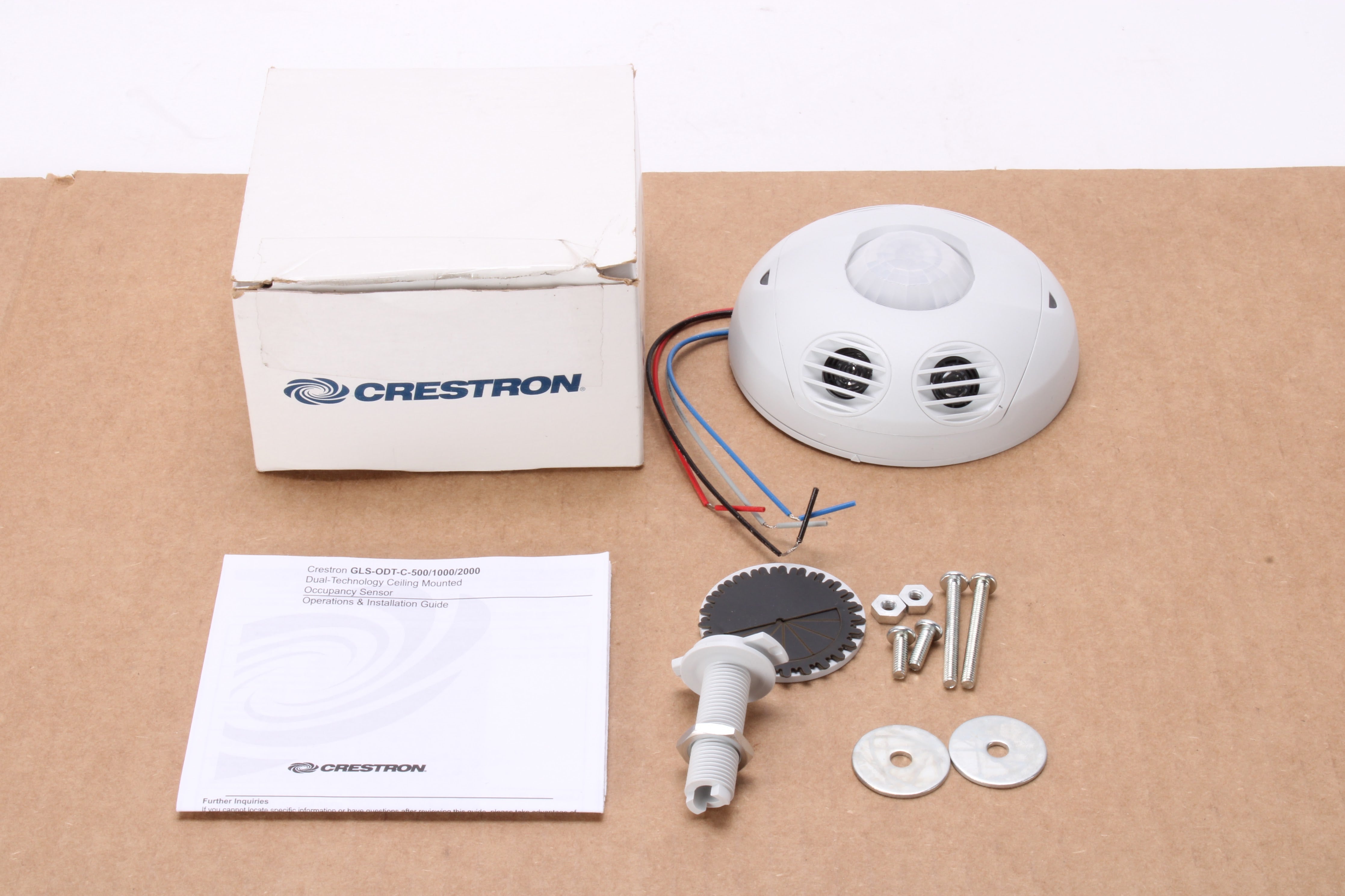 Crestron Gls Part Crestron GLS-ODT-C-2000 Ceiling Mount Occupancy Sensor 2000 Sq. Ft. Ne ...