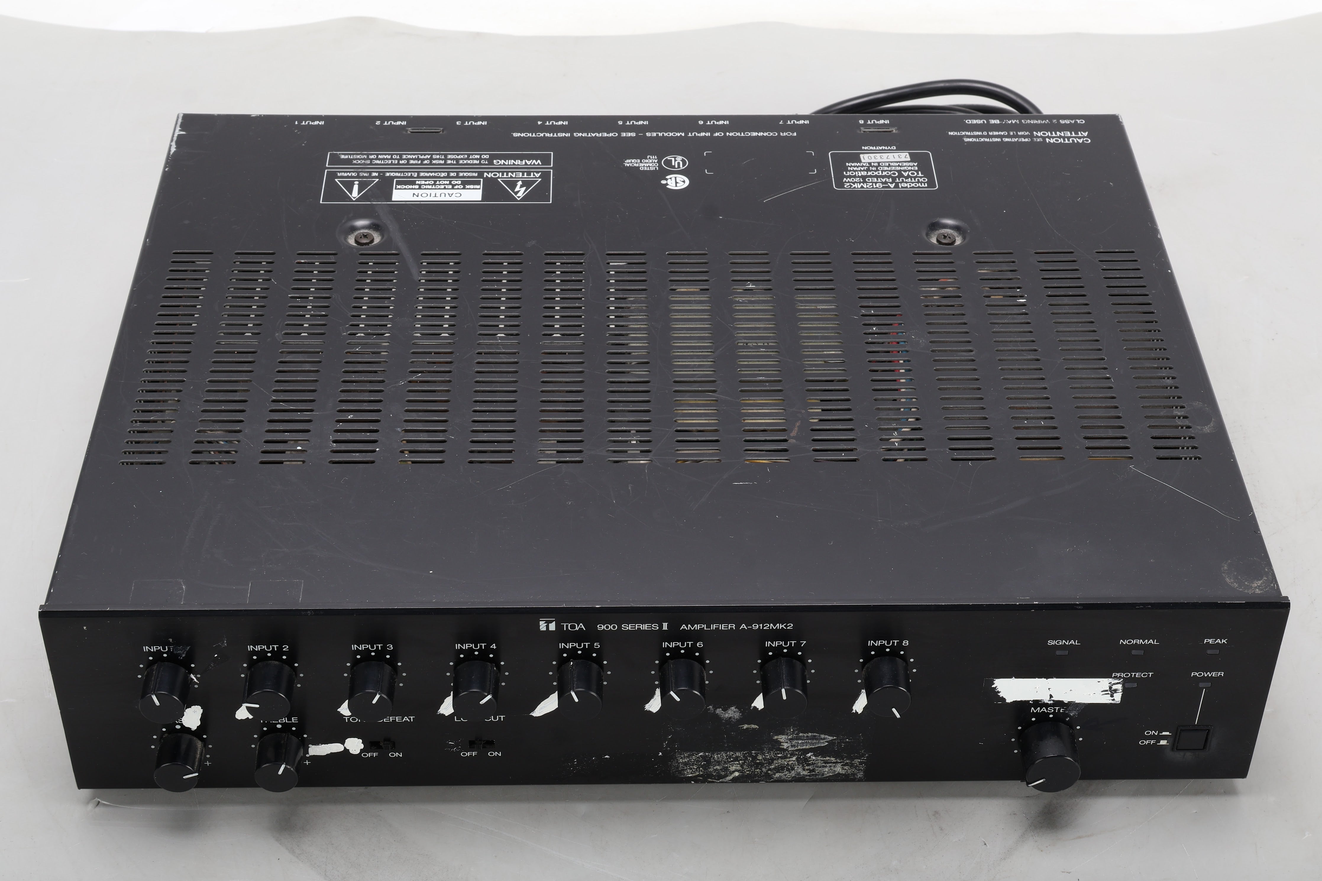 TOA A-912MK2 900 Series II Mixer Power Amplifier With U-11 & U-03 Fair ...