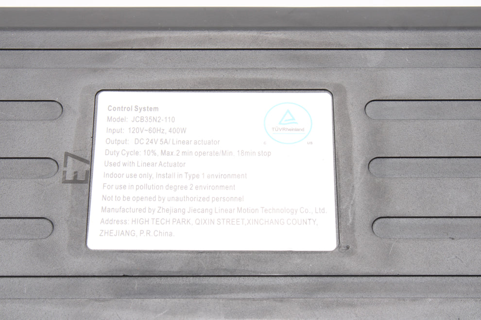 Uplift Desk Control System JCB35N2-110 100-120VAC - 50/60Hz W/ Power C ...
