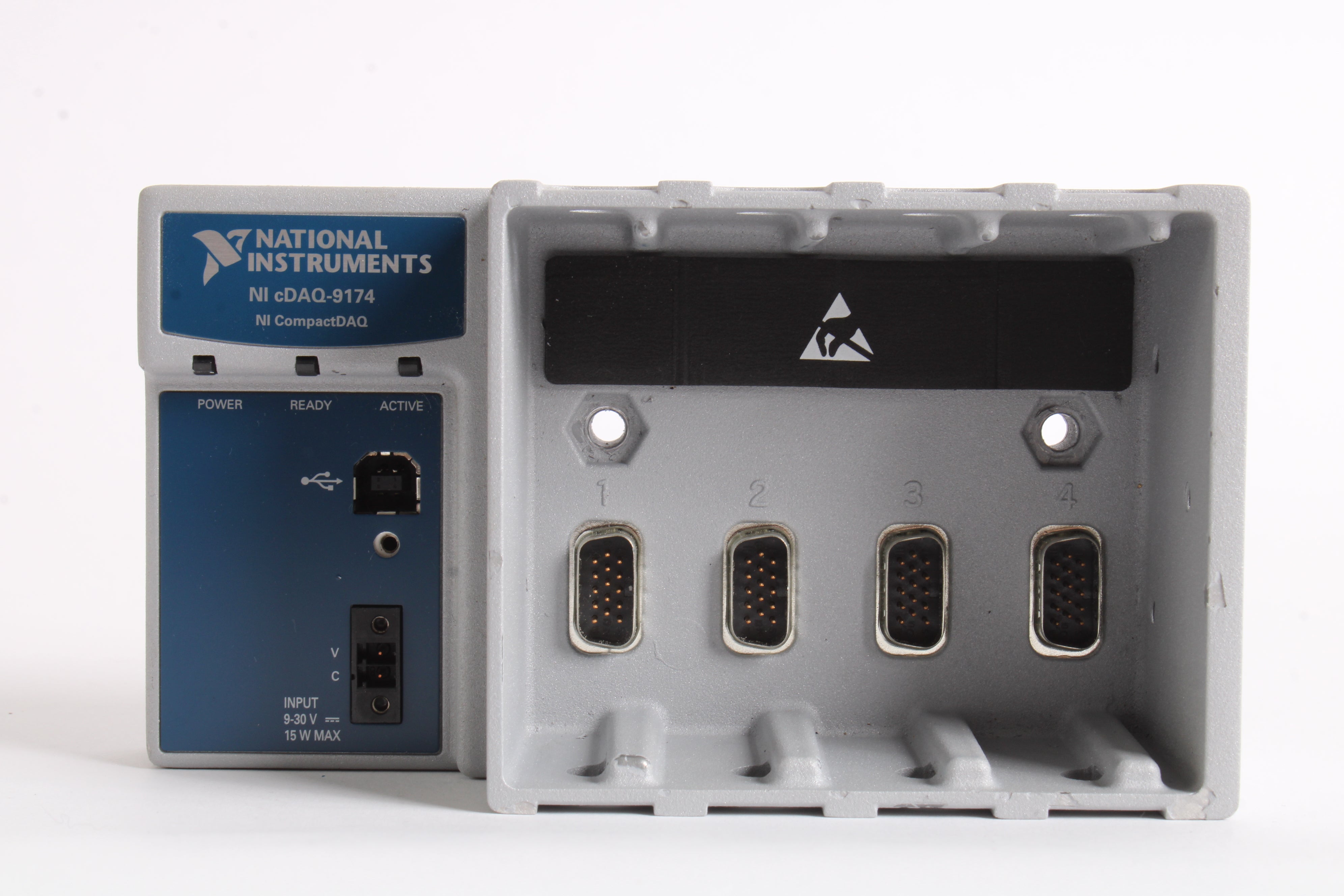 National Instruments cDAQ-9174 4-Slot, USB CompactDAQ Chassis - No Pow ...