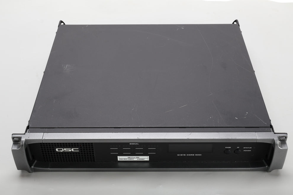 QSC Q-SYS Core 500i Integrated System Processor With Q-SYS CDN64 & Q-S ...