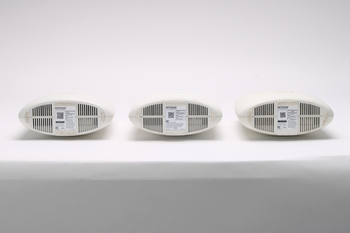 Netgear Rbr50 Netgear 1x RBS50 and 2x RBR50 Home Mesh WiFi Orbi Wireless Satellite R ...