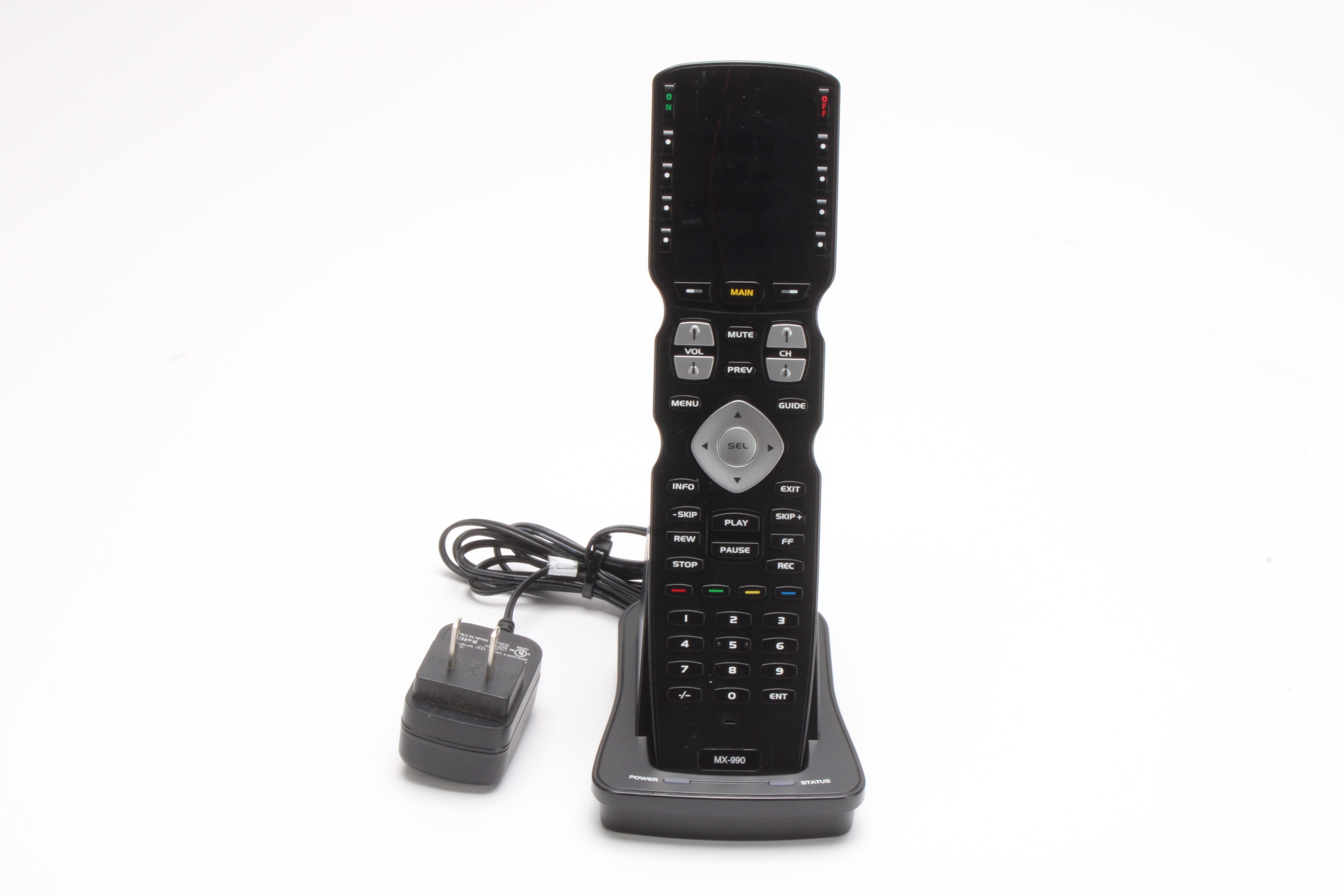 Python 990 Remote URC MX-990 Universal Remote Control With Charging Cradle and Power Sup ...