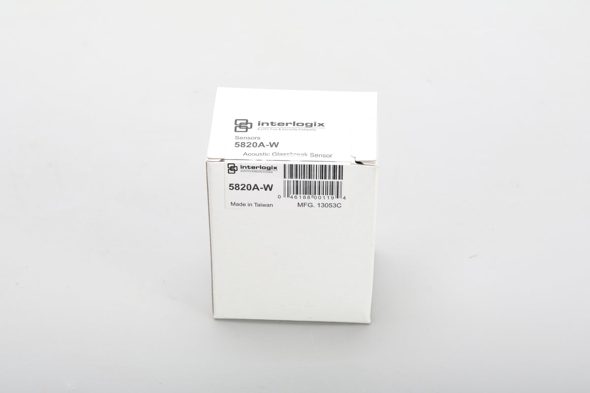 Sentrol 5820aw Interlogix 5820A-W Acoustic Glassbreak Sensor 046188001194 - NEW Seale ...