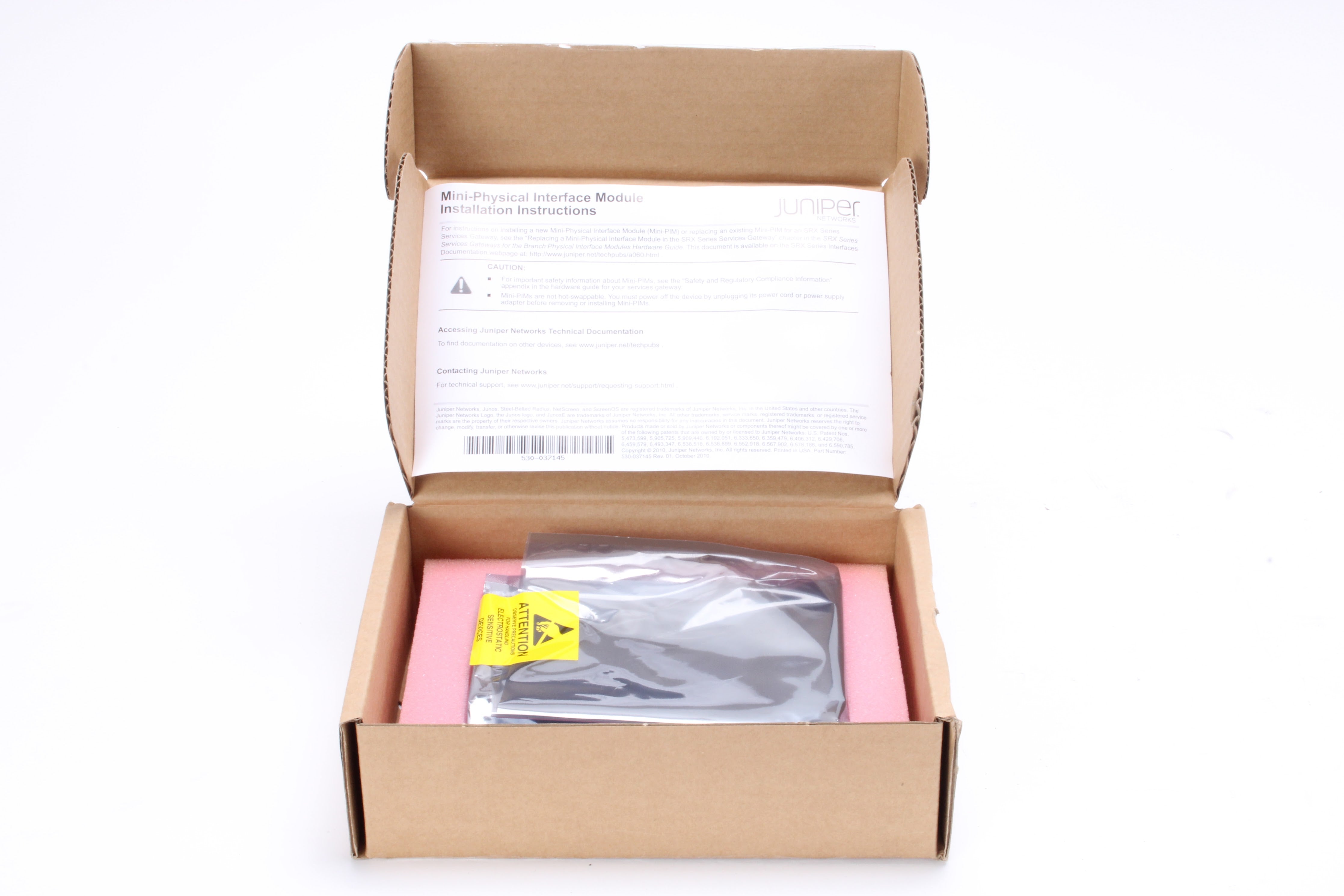 Juniper Networks SRX-MP-1SFP-GE 1-Port SFP GE Mini-PIM Transceiver New ...