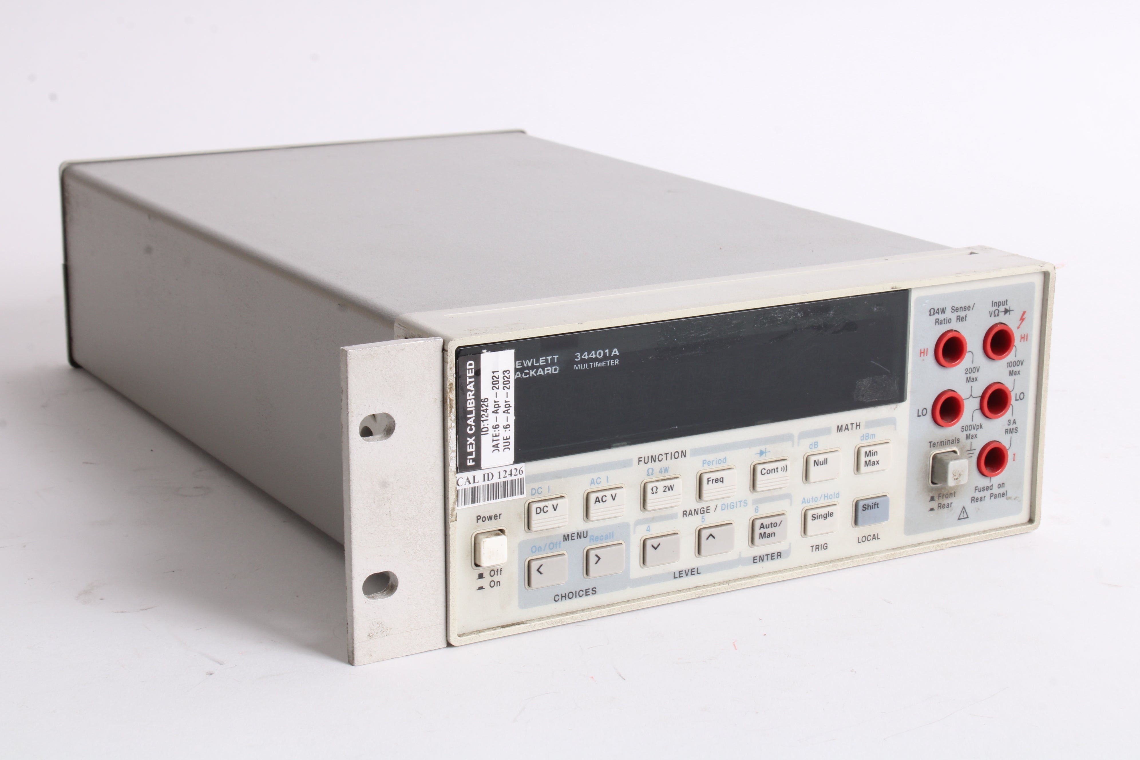 HP / Agilent / Keysight 34401A 6.5 Digit Multimeter - Lab / Benchtop ...