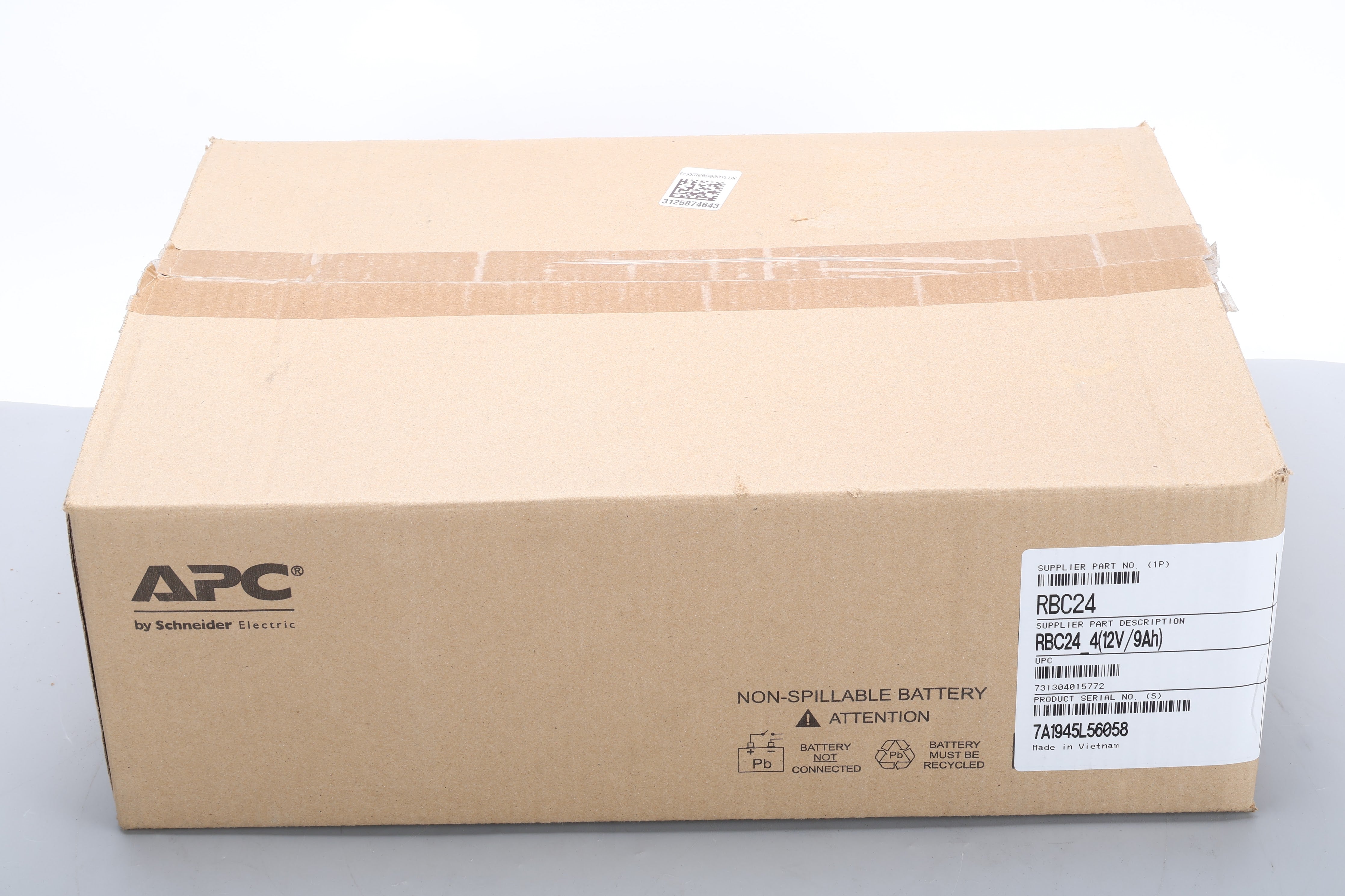 APC RBC24 Replacement Battery Cartridge #24 1PRBC24 - New Open Box ...
