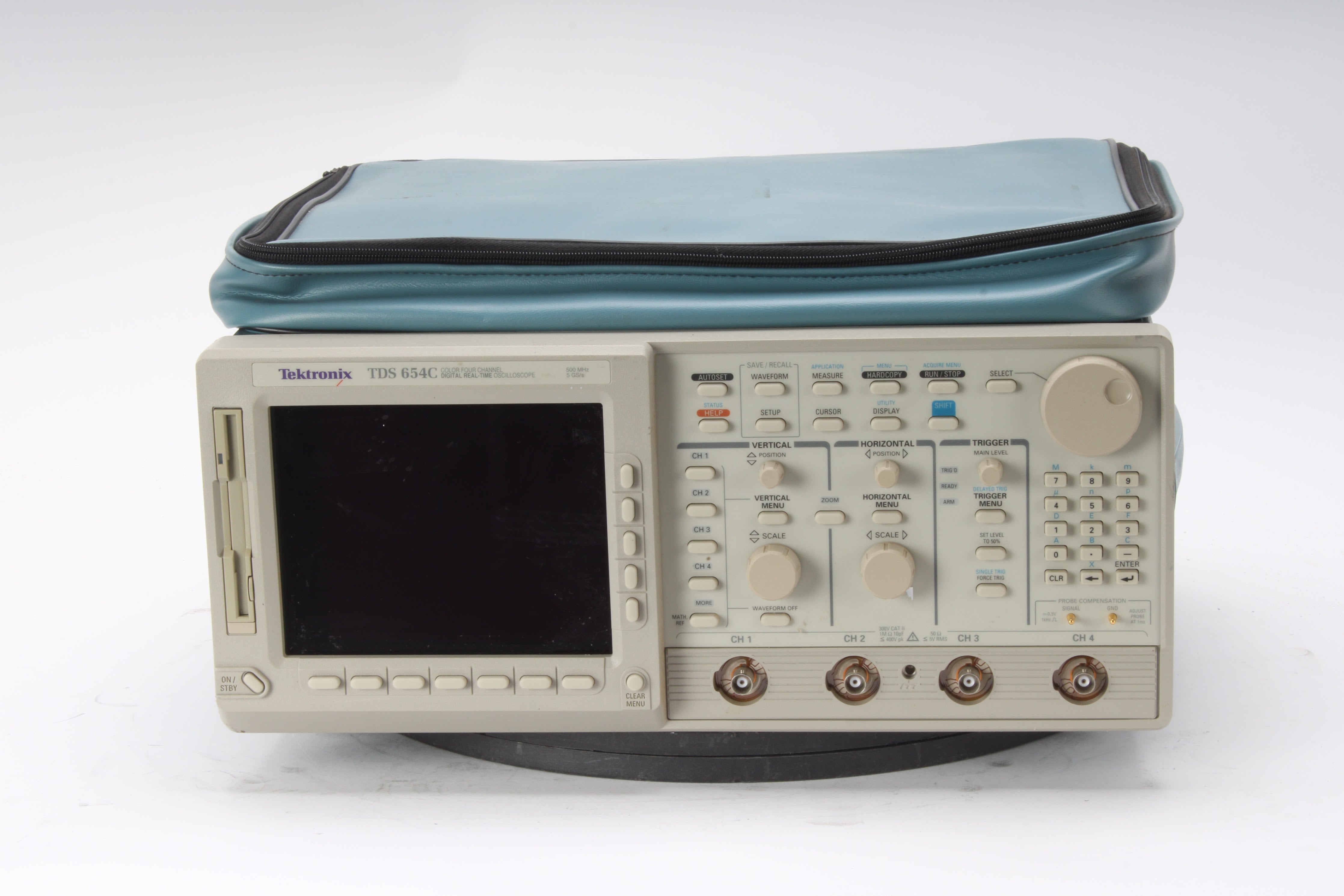 Tektronix TDS 654C 4-Channel 500 Mhz 5GS/s Digital Oscilloscope