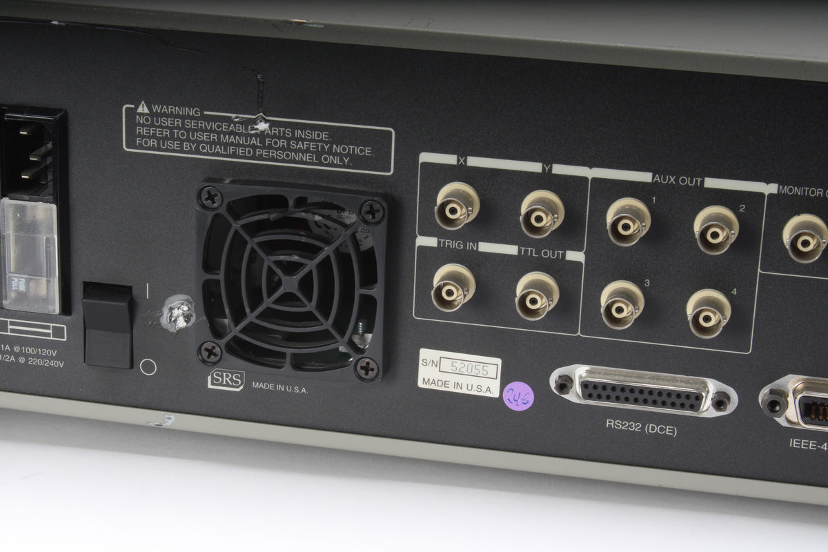 Sr830 Rear Panel Picture Stanford Research SR830 DSP Lock-In Amplifier - Fair Condition – NTC Tech