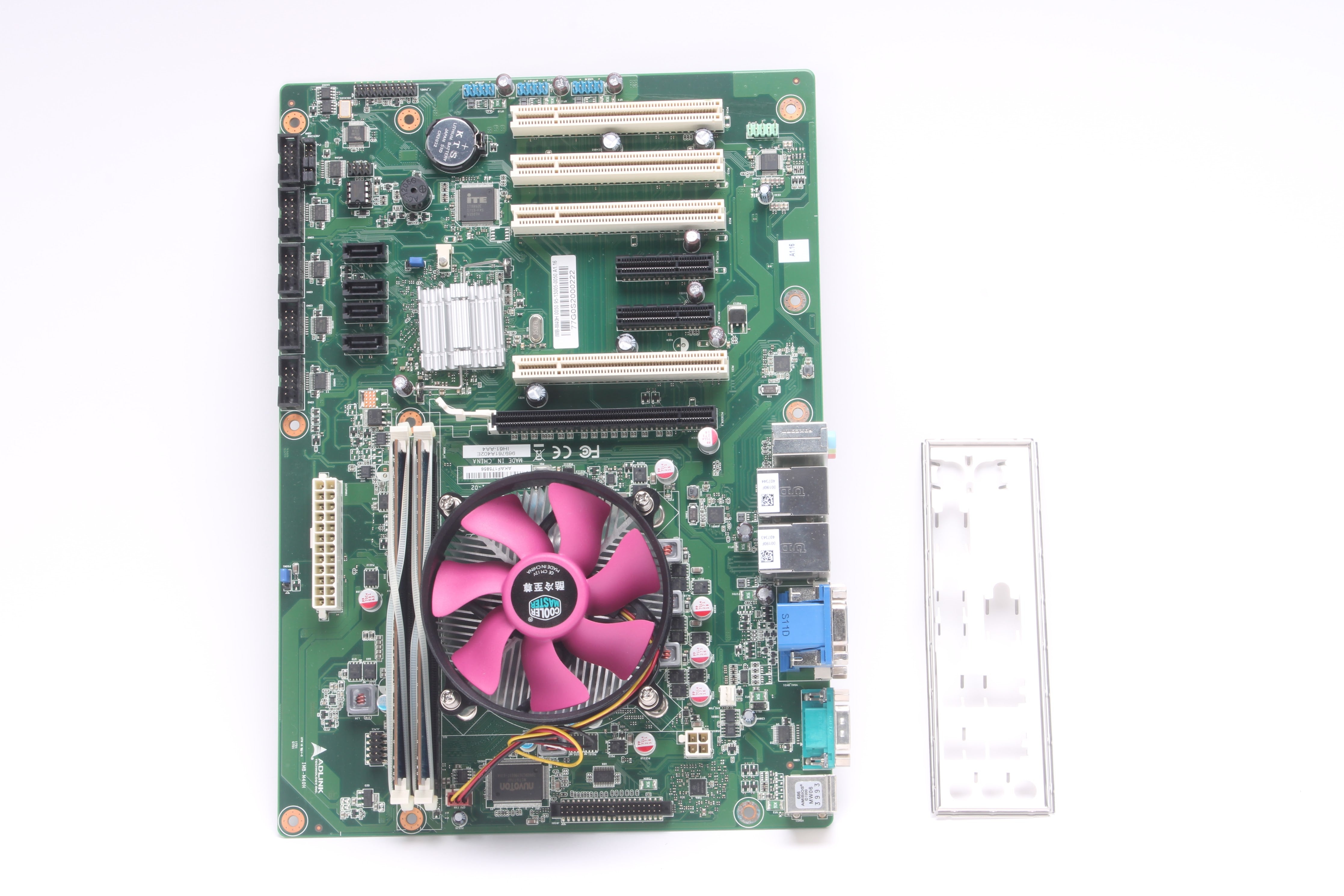 Adlink IMB-M40H Motherboard With Intel i3-2120 CPU @ 3.30 GHz / 8GB Ra ...