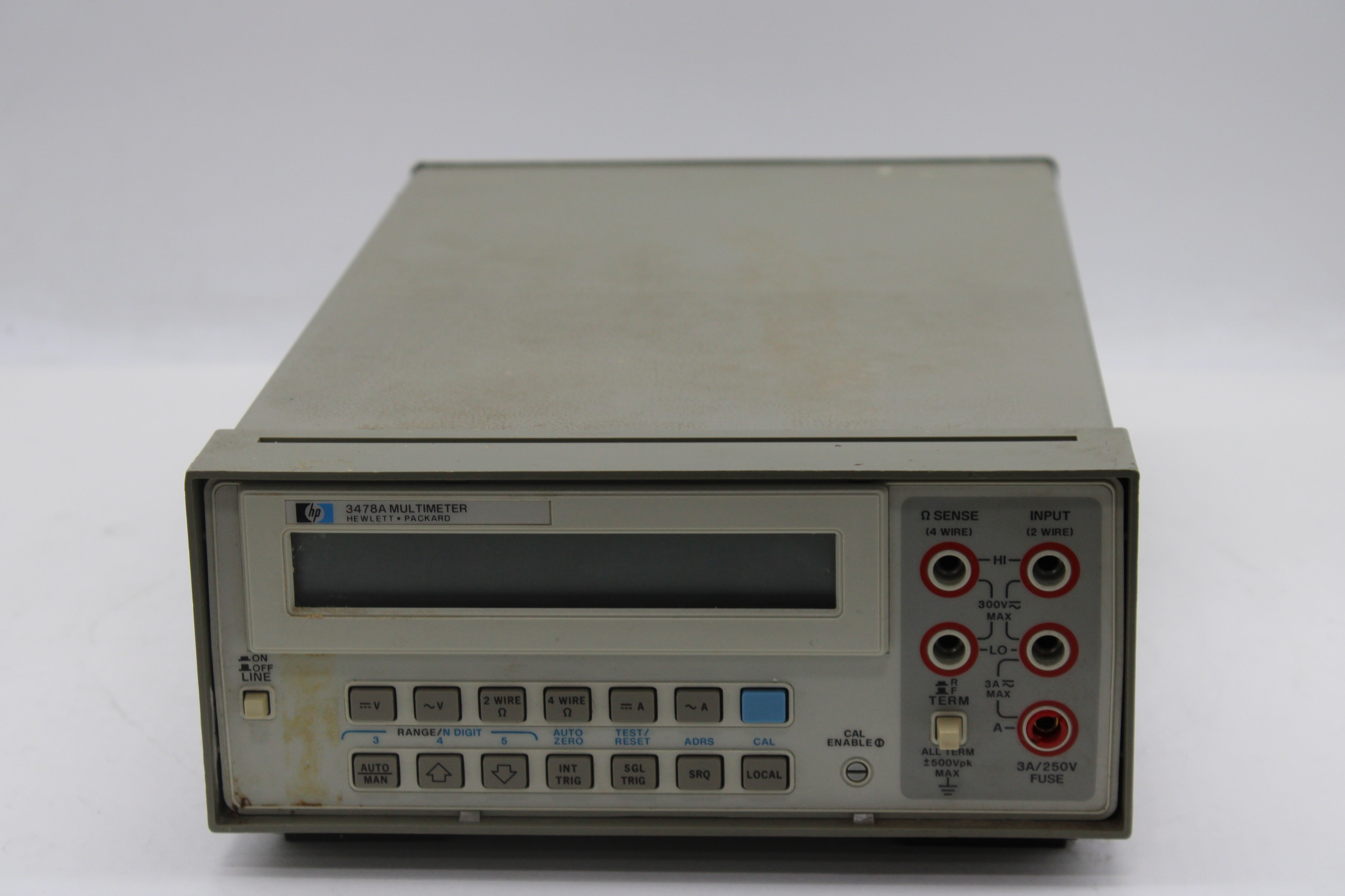 Multimeeter Interface HP 3478A Multimeter 5.5 digit DMM with HP-IB interface – NTC Tech