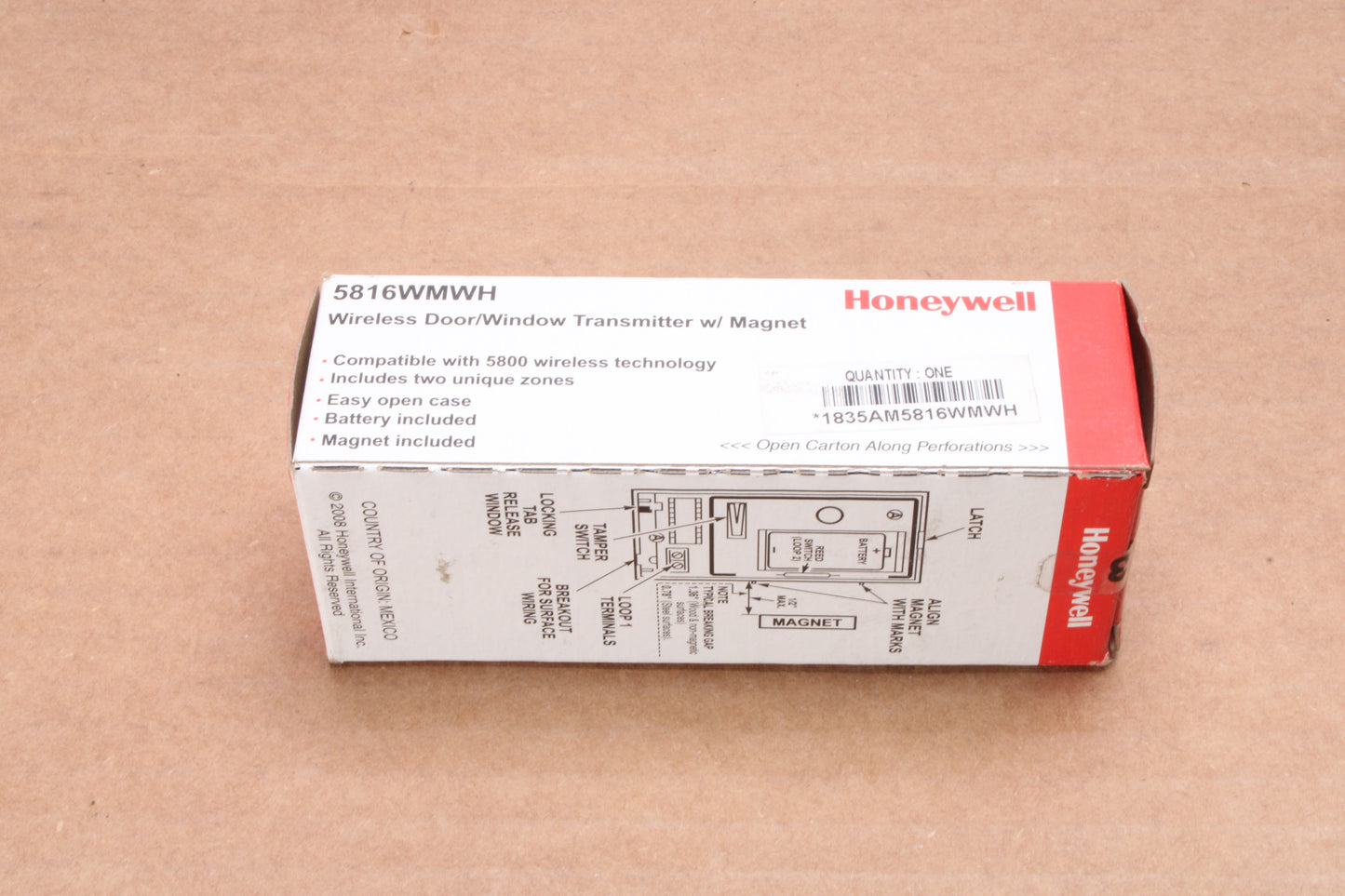 Honeywell 5816WMWH Wireless Door / Window Transmitter - NEW – NTC Tech