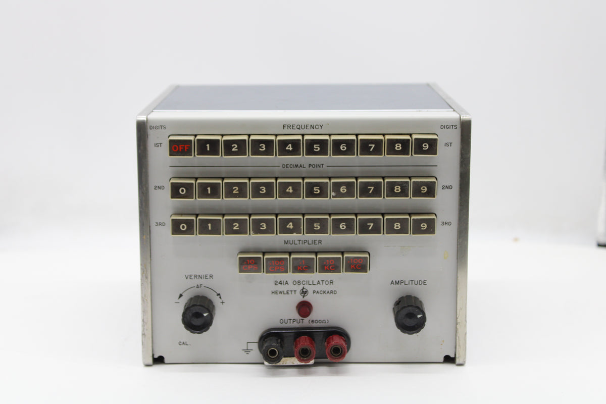 Hewlett Packard / Agilent / Keysight 241A Pushbutton Oscillator - AS I ...