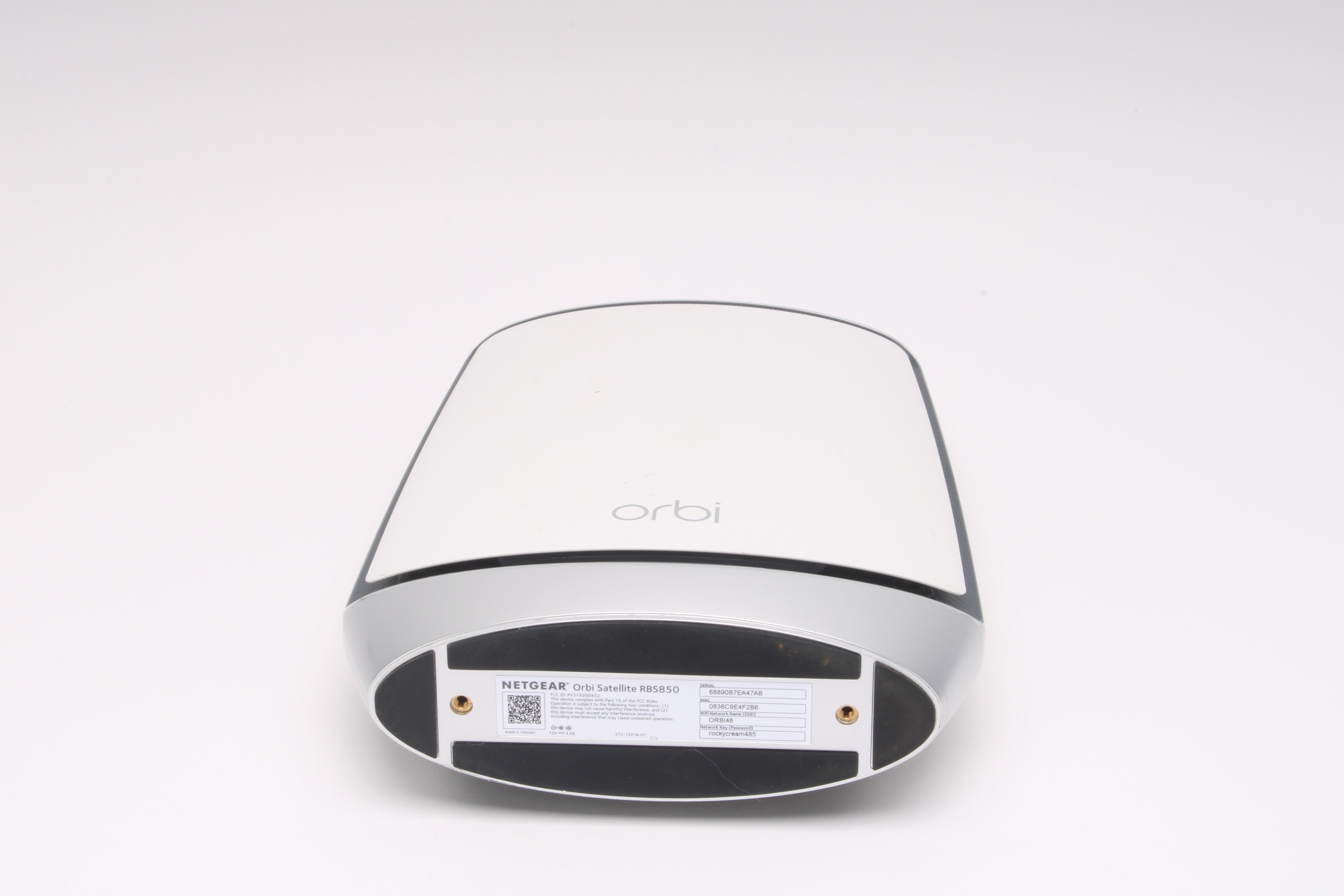 Netgear Orbi RBS850 AX6000 Tri-Band Mesh WiFi 6 Satellite System