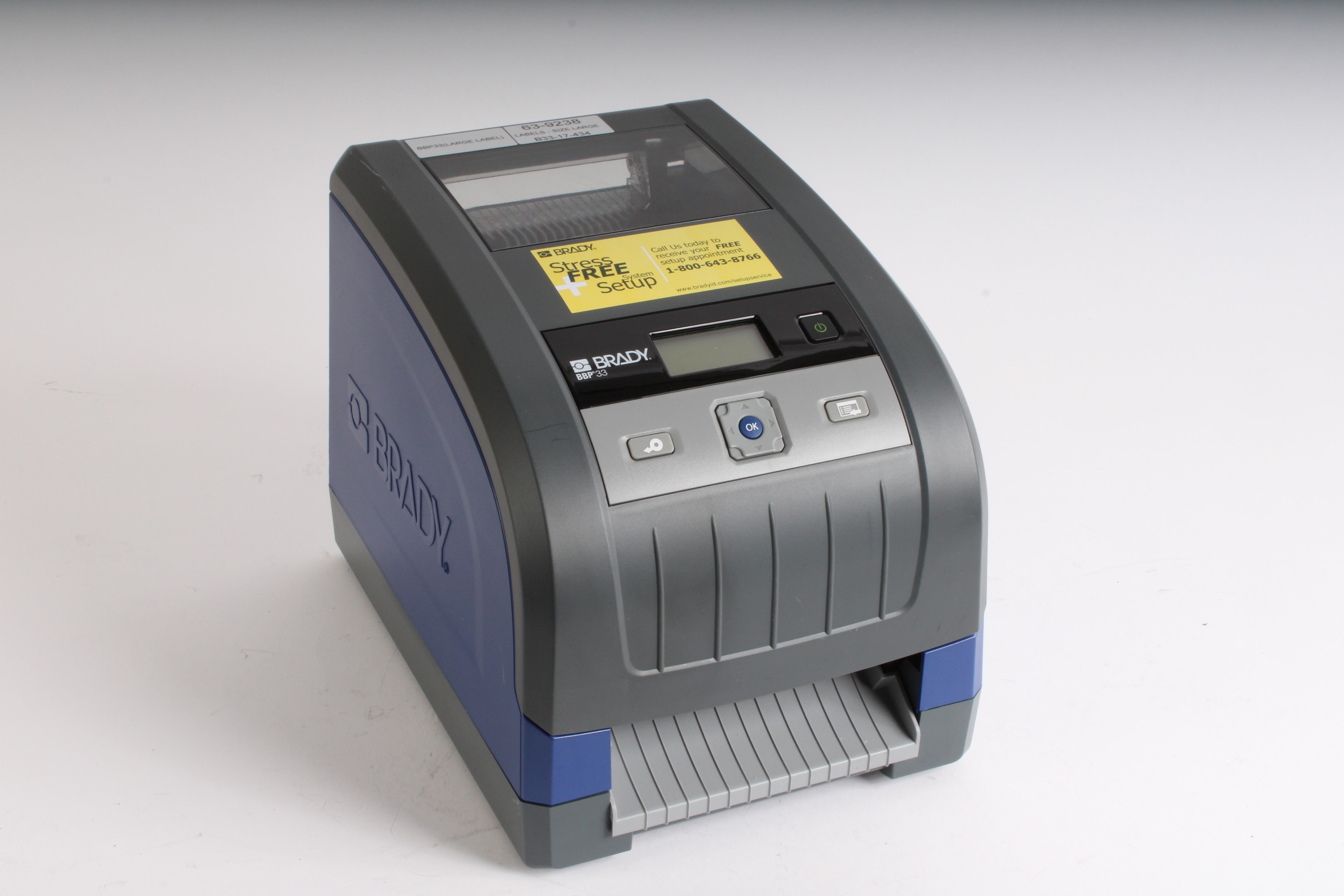 Brady Label Rinter Brady BBP33 Industrial Label Printer w/ Auto Cutter - Portable Printin ...