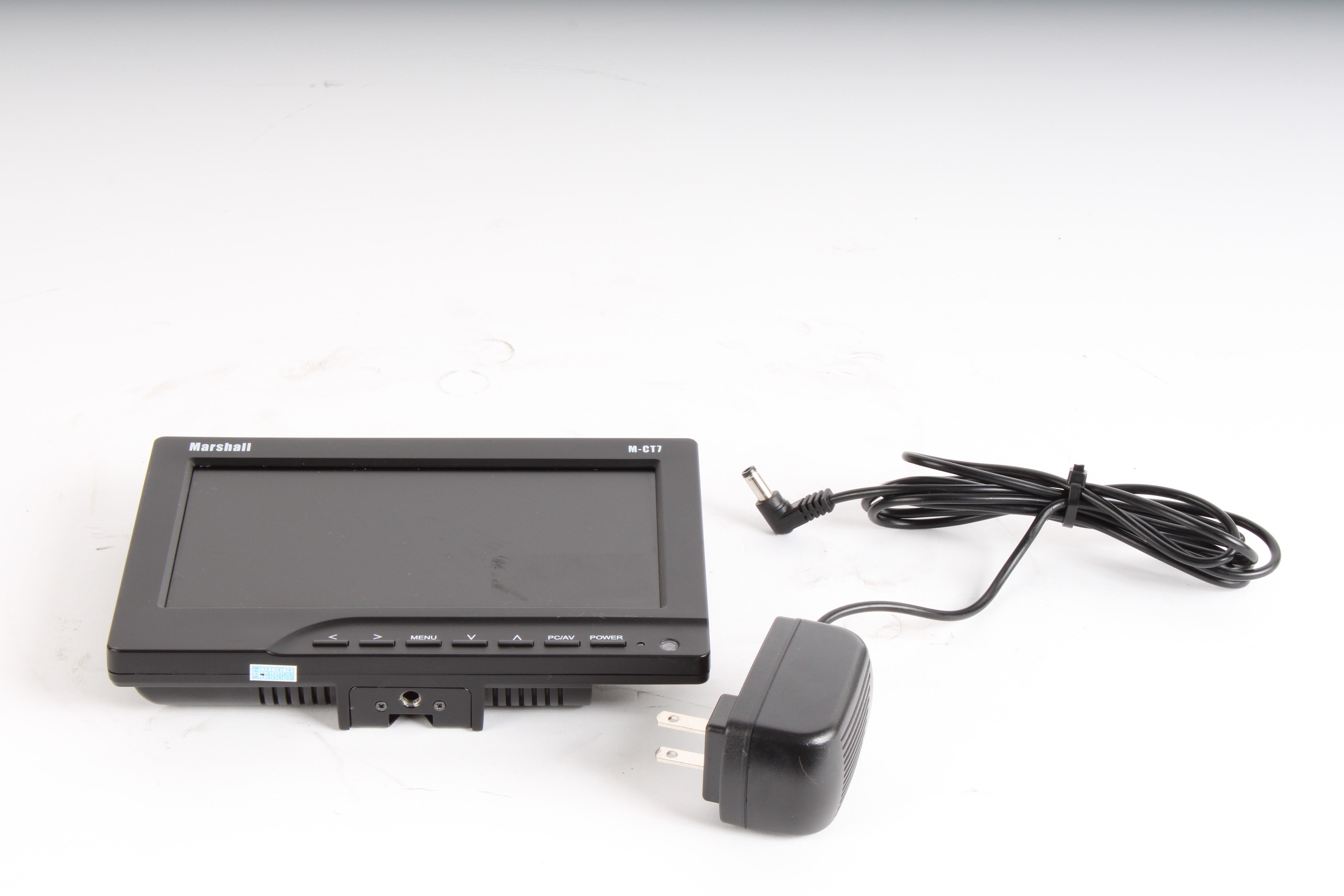 Marshall M CT7 7 Portable Camera Top Field Monitor With Power Supply 