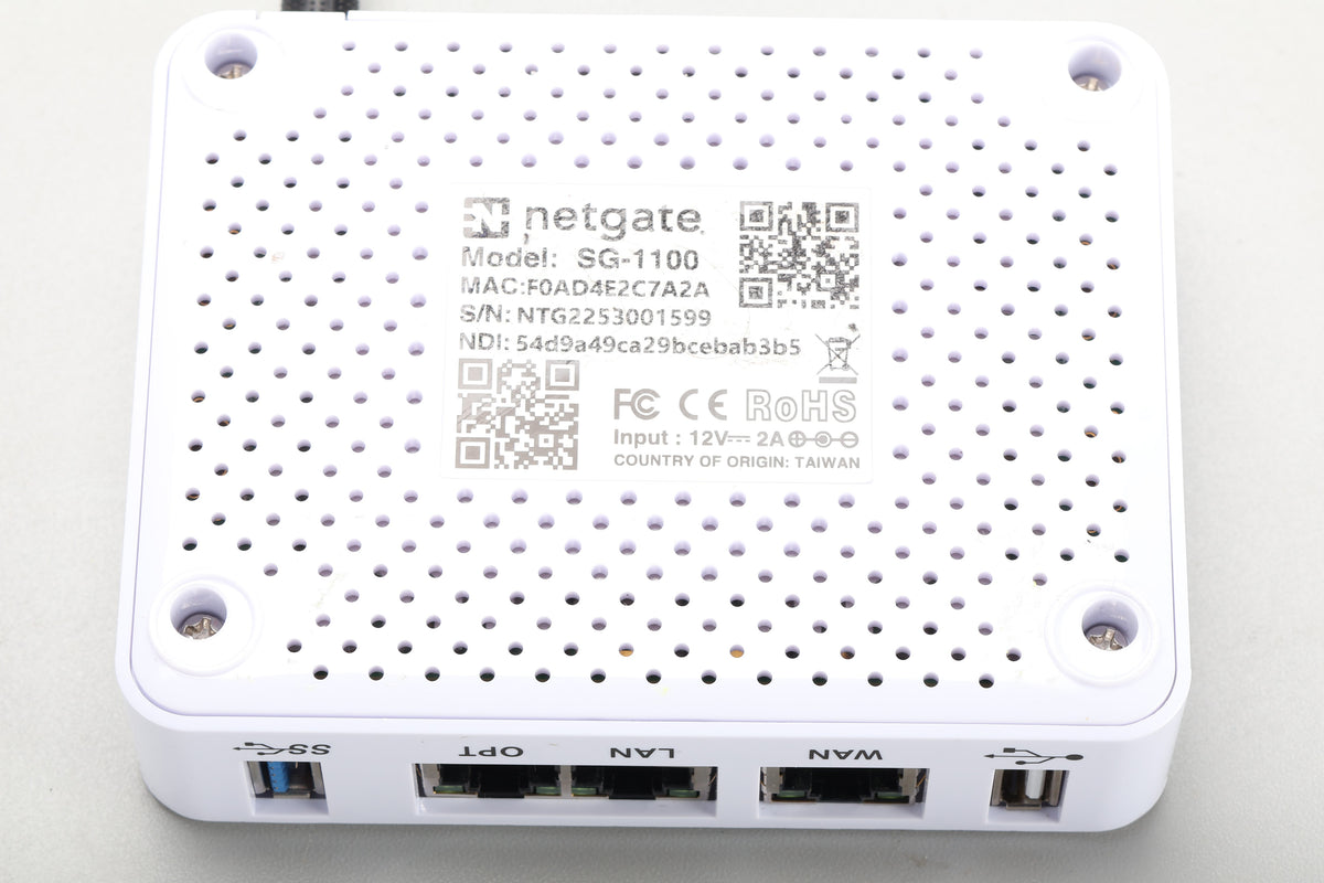 Netgate SG-1100 Firewall Appliance Security Gateway With Power Supply ...
