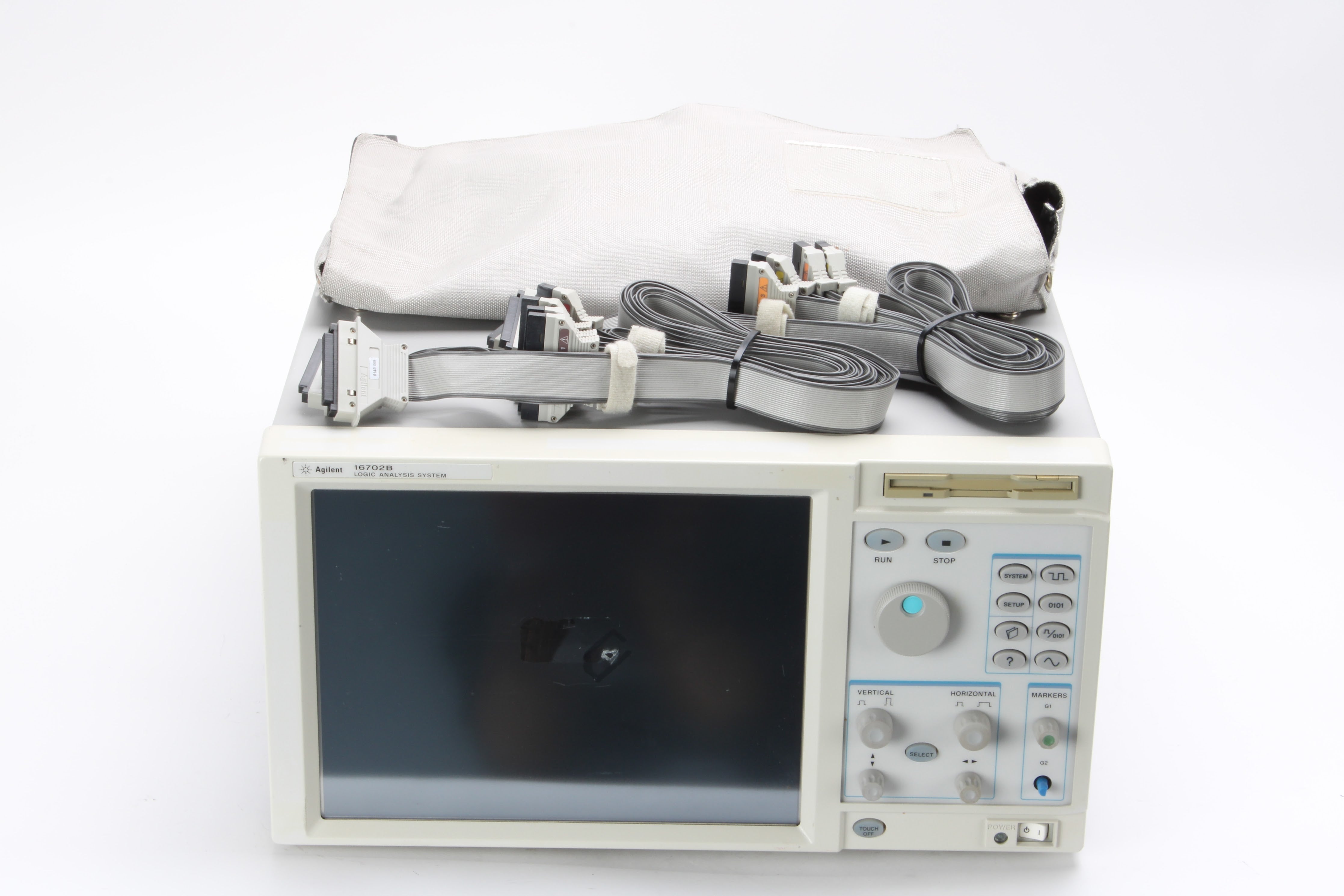 Agilent 16702B Logic Analysis System W/ 2x 16741A & 3x 16500-50502 Fil ...