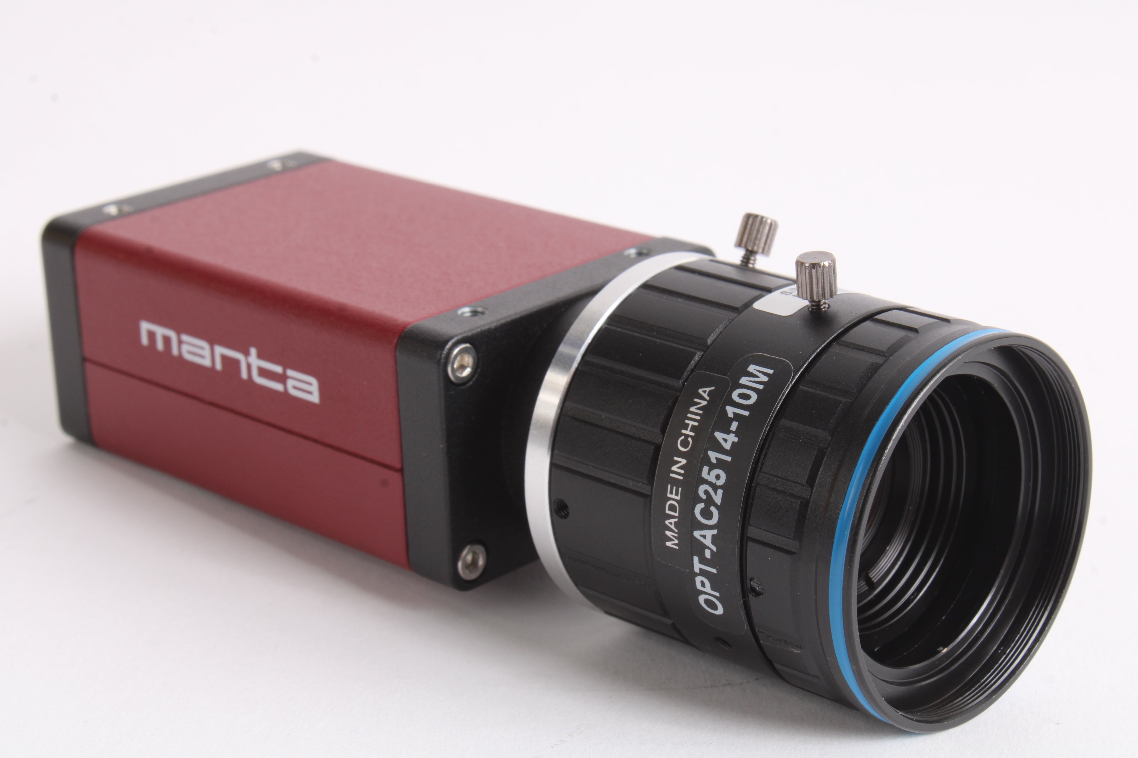 Allied Vision Manta G-895B ASG PoE GigE Camera with OPT-AC2514-10M Len ...
