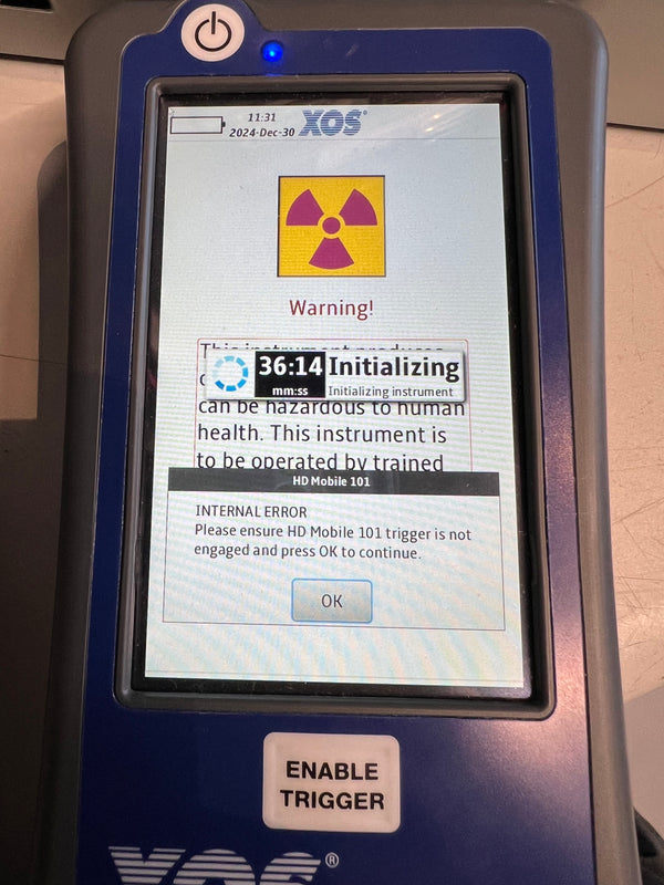 XOS HD Mobile HDXRF Transporter Handheld XRF Spectrometer - AS IS – NTC ...