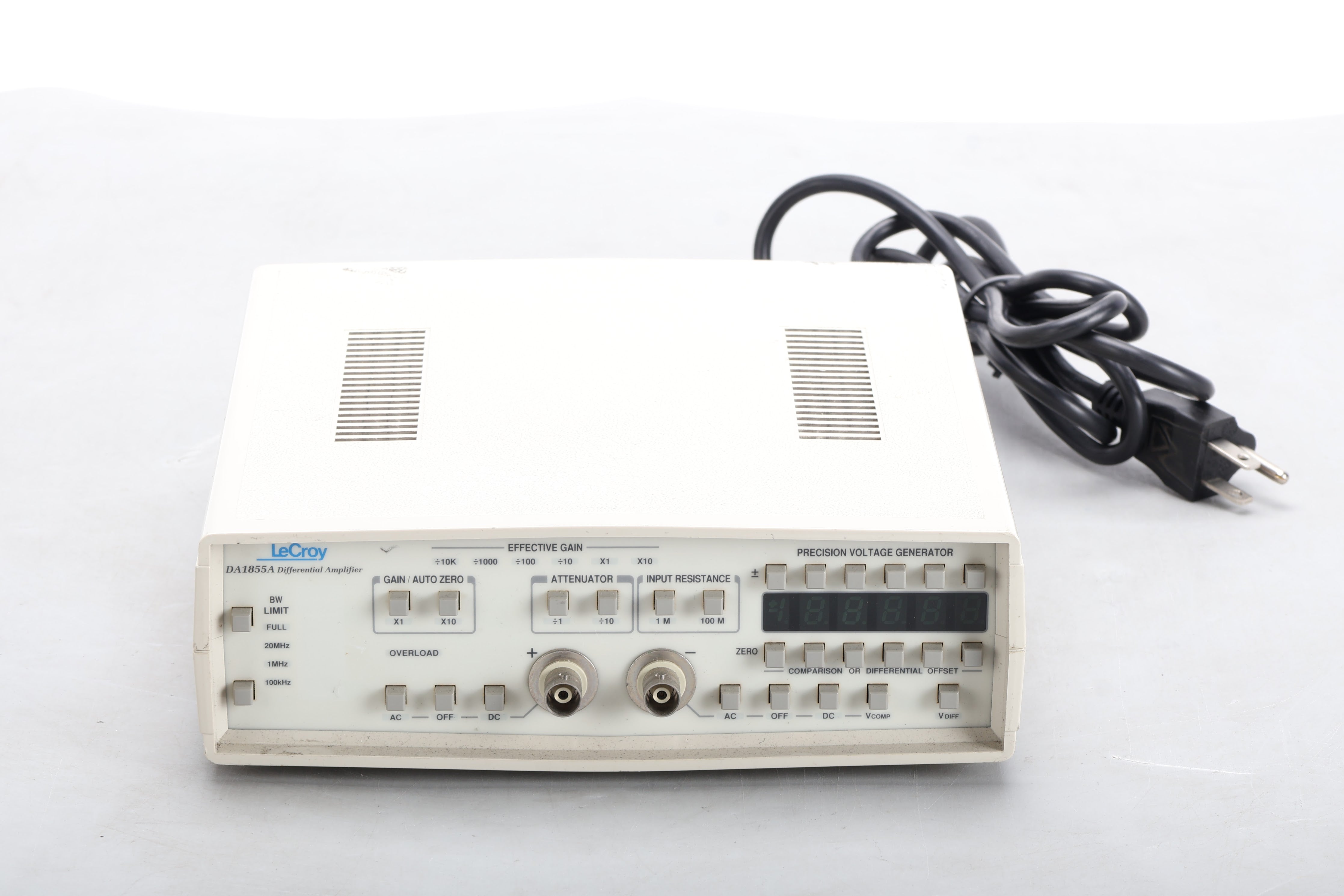 LeCroy DA1855A High-Performance 100 MHz Differential Amplifier With Po ...