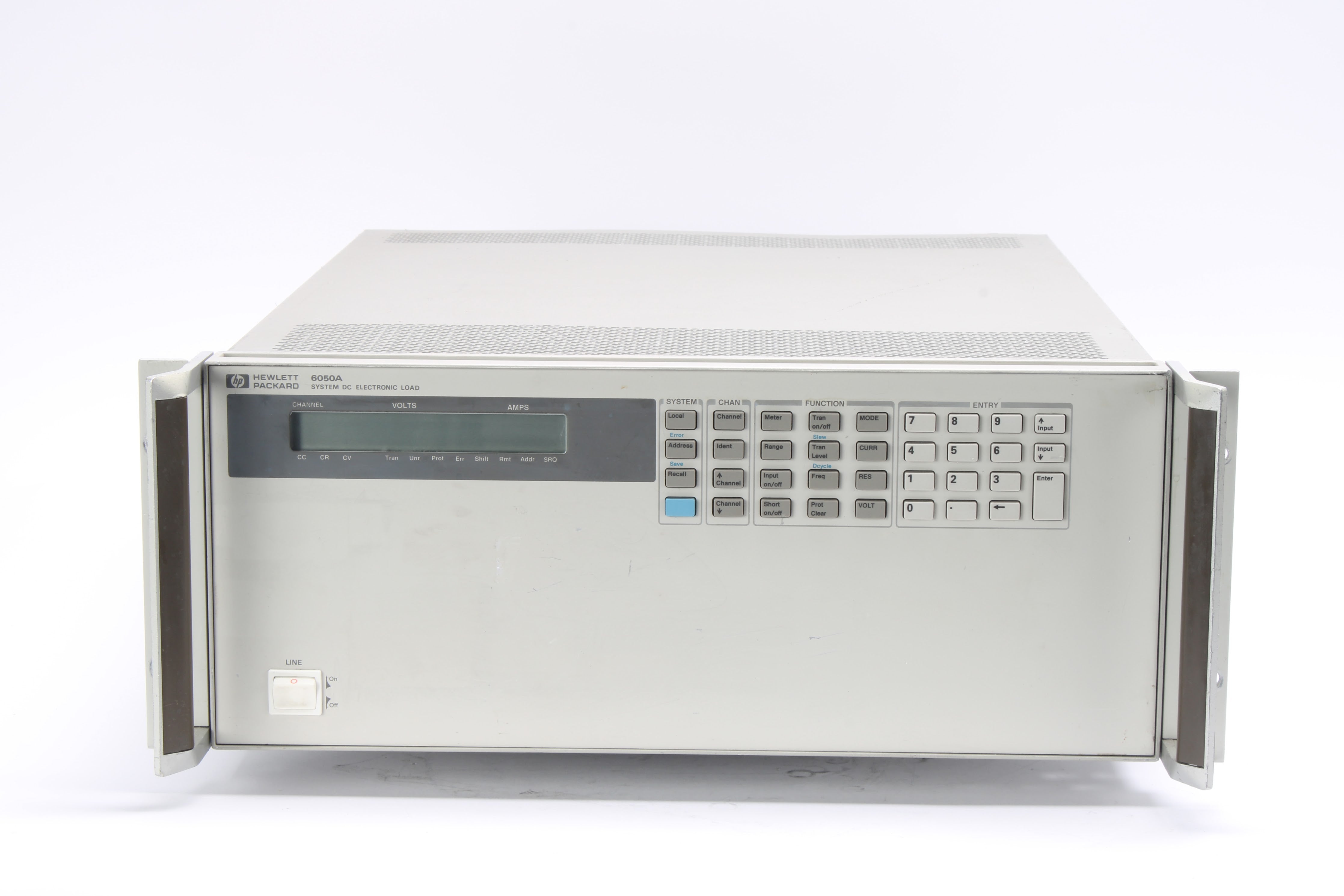 HP/Agilent 6050A 1800Watt DC Electronic Load Mainframe With 60502B, 60 ...